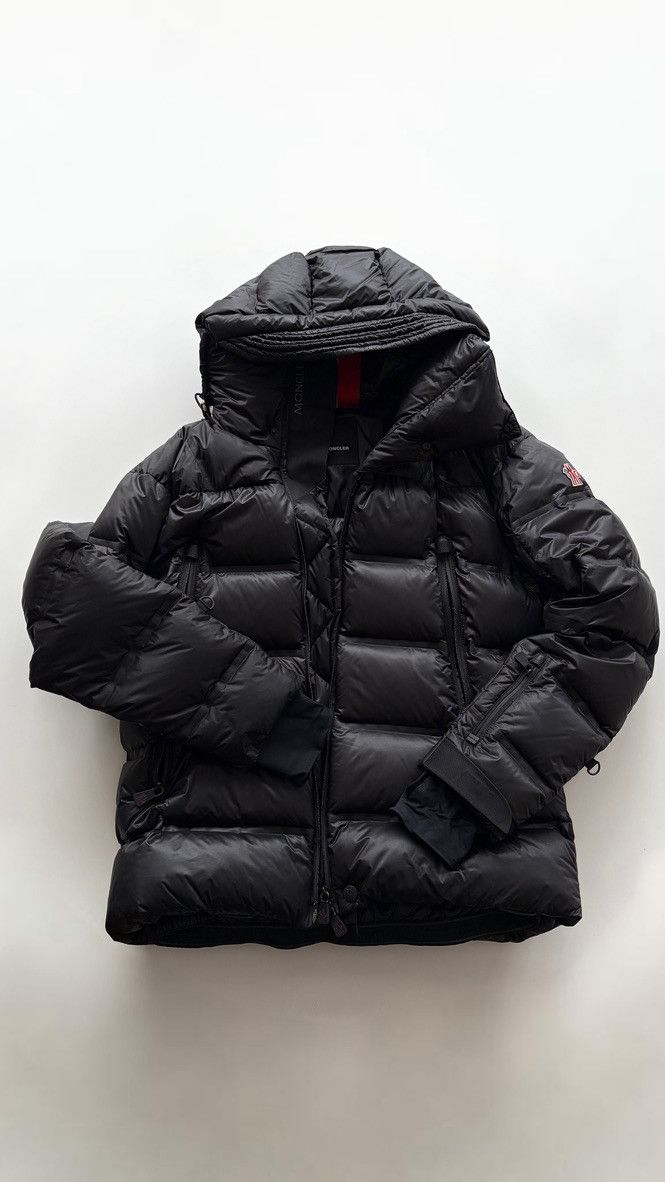 Moncler Grenoble Black Camurac Short Down Jacket