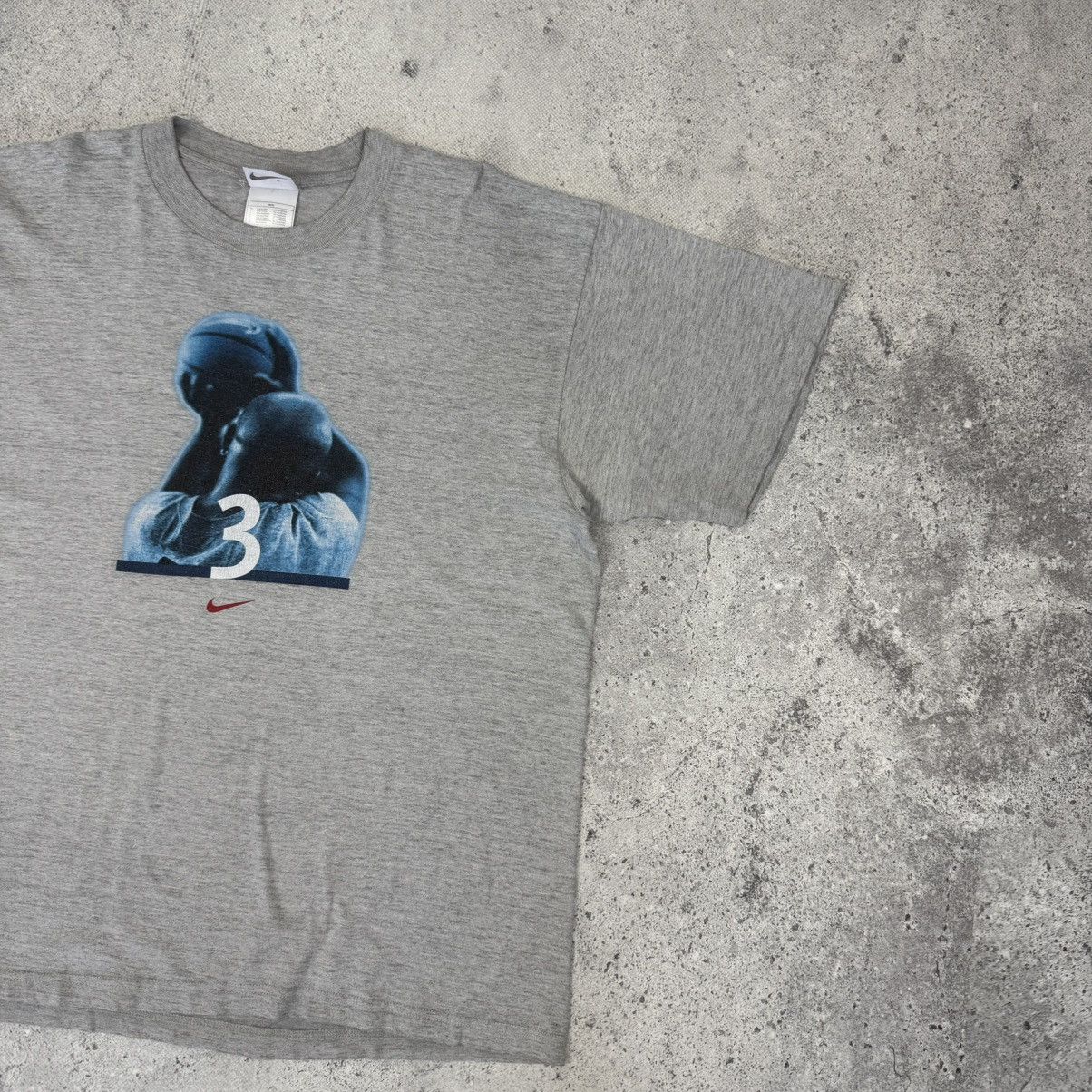 Nike × Vintage Vintage Nike 90s Got Em 3 Point Jordan Basketball T Shirt Size US L / EU 52-54 / 3 - 3 Thumbnail