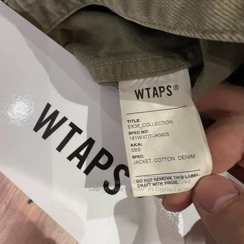 Wtaps Wtaps Water-wash hooded pullover jacket Size US M / EU 48-50 / 2 - 4 Thumbnail