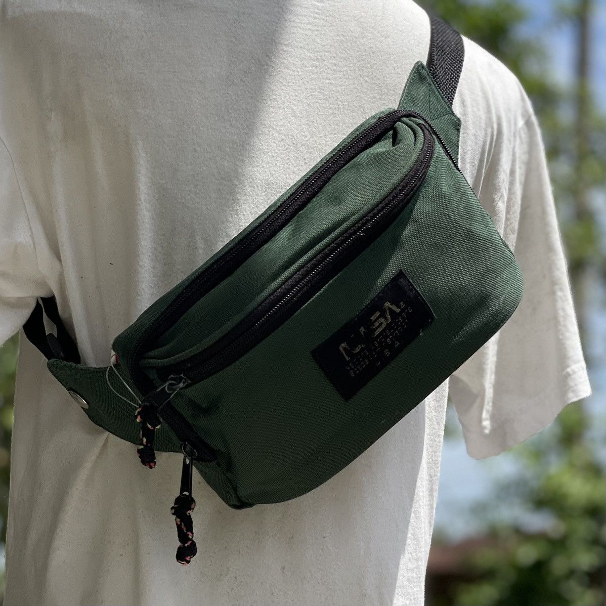 NASA Y2K Nasa USA Waist Bag Size ONE SIZE - 2 Thumbnail