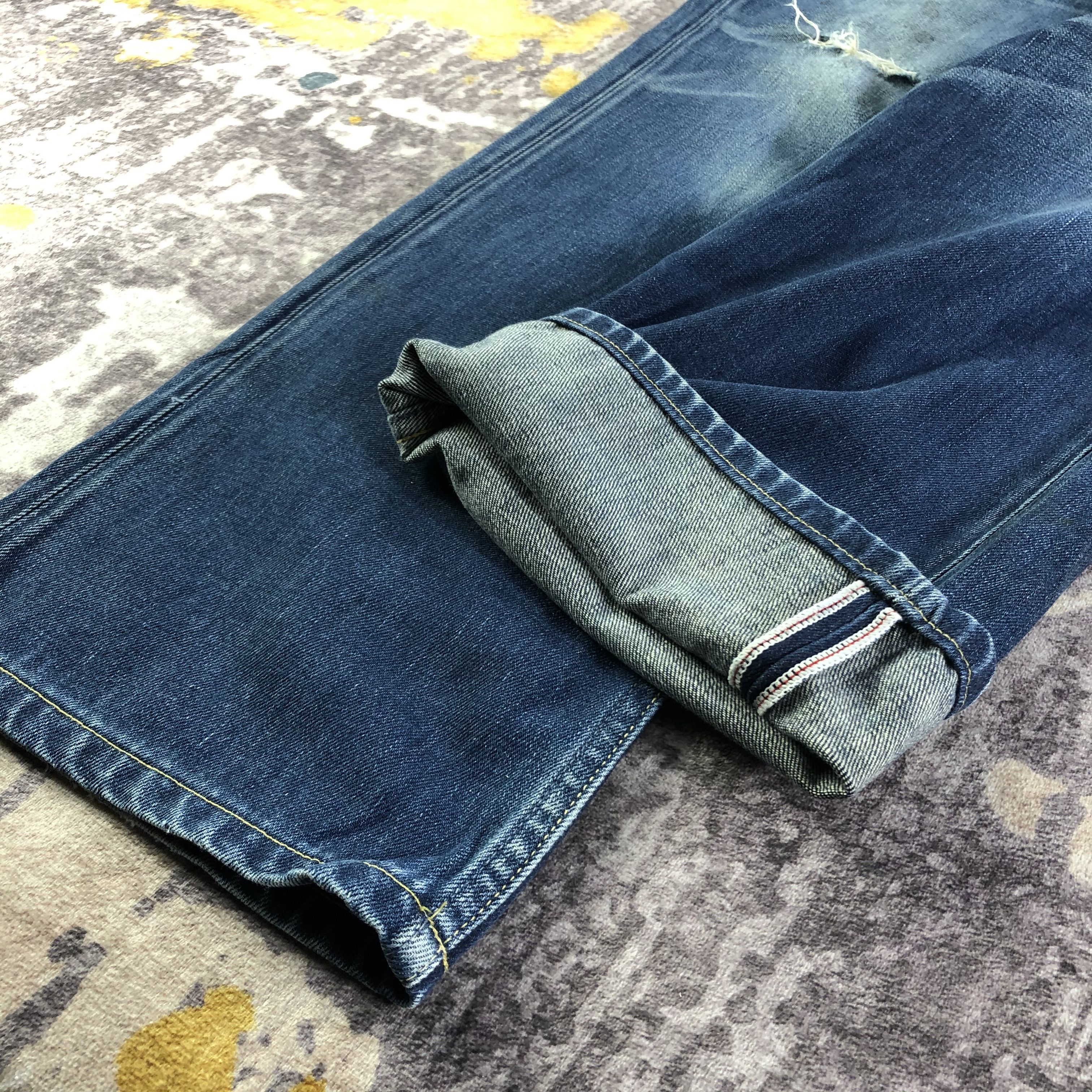 Levi's × Vintage 90s Vintage Blue Wash Levis 502 Jeans-JM3271 Size US 38 / EU 54 - 6 Thumbnail