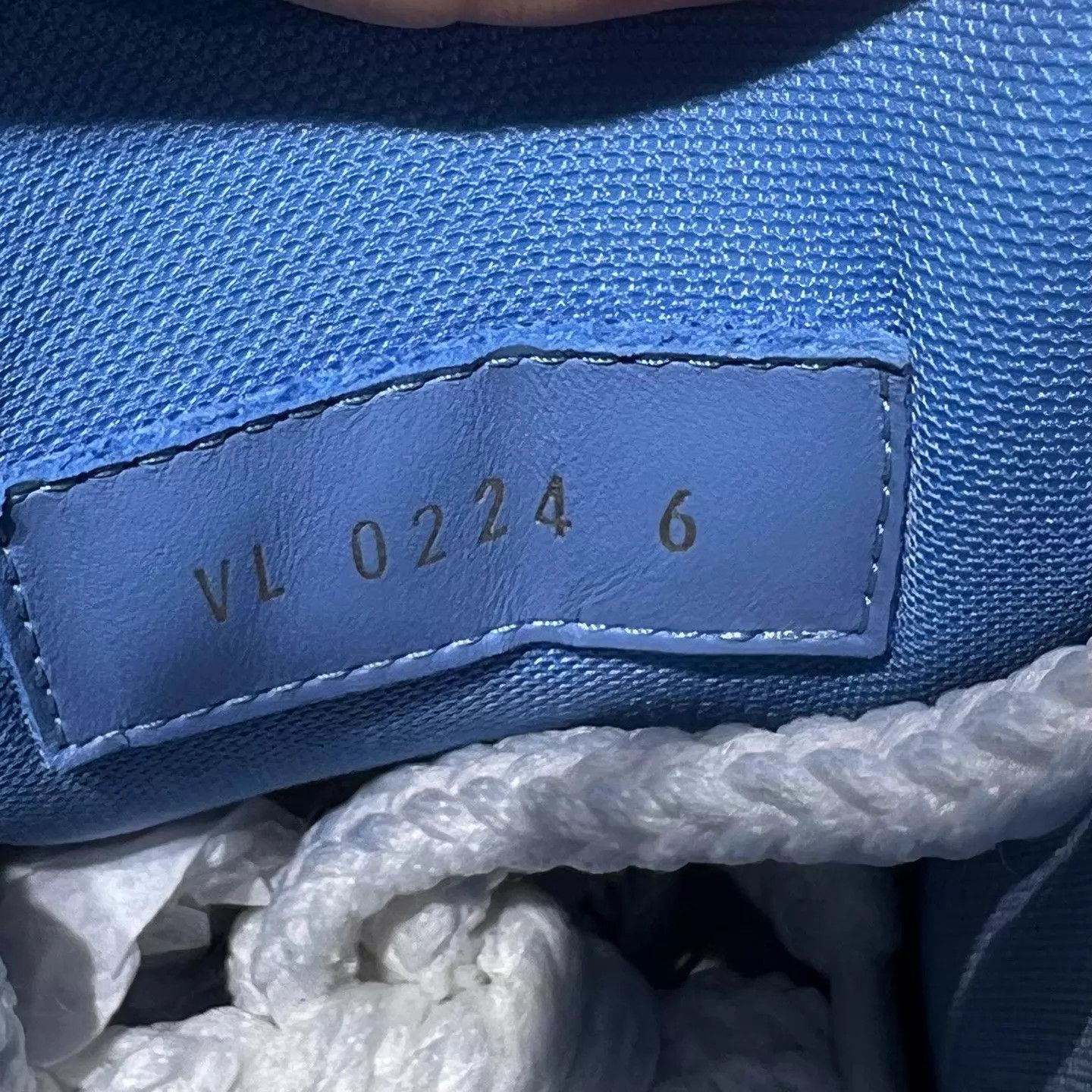 Louis Vuitton LV Trainer Maxi White Blue Denim UK6/40 Size US 7 / EU 40 - 8 Thumbnail
