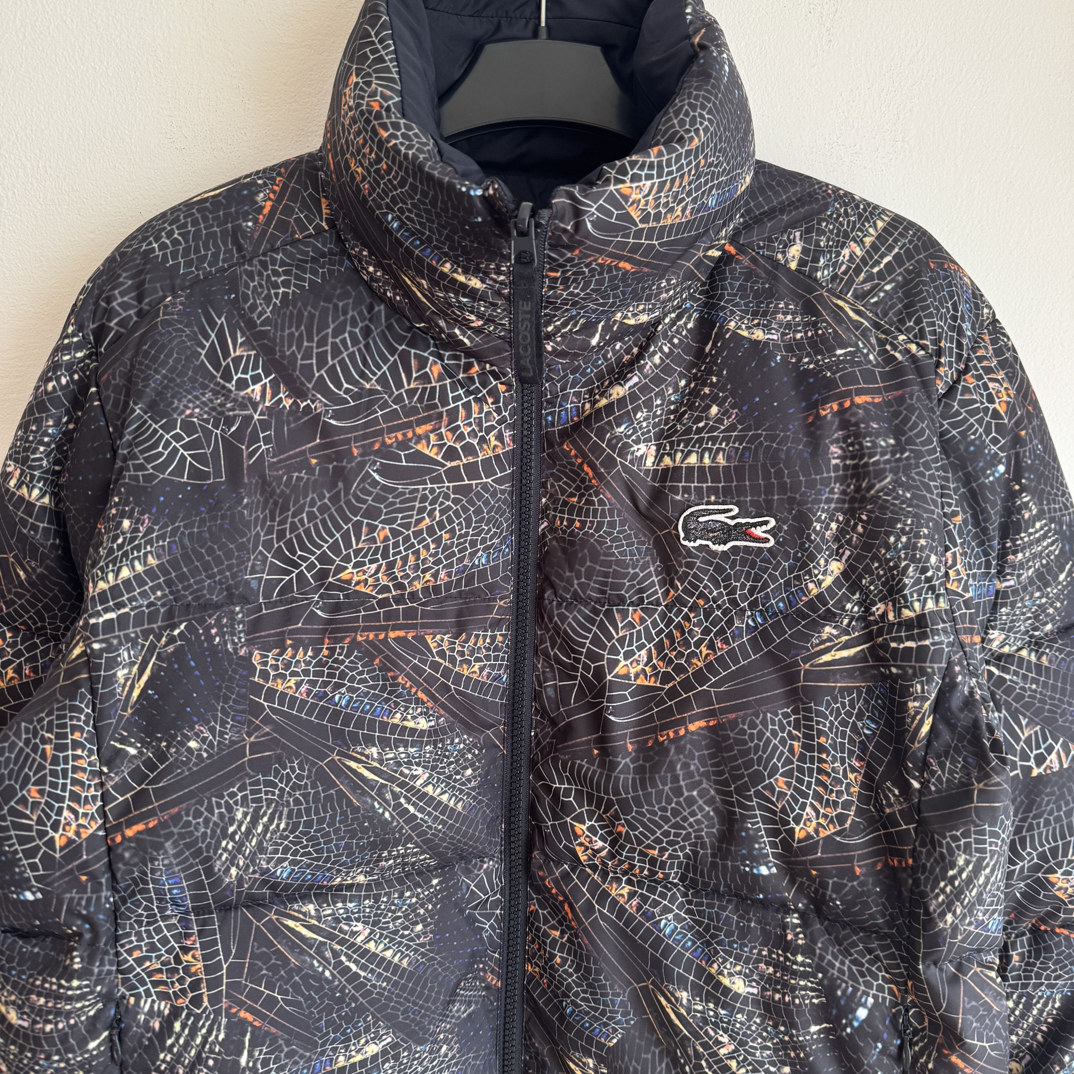 Lacoste Lacoste National Geographic Reversible Quilted Womens Jacket Size S / US 4 / IT 40 - 6 Thumbnail