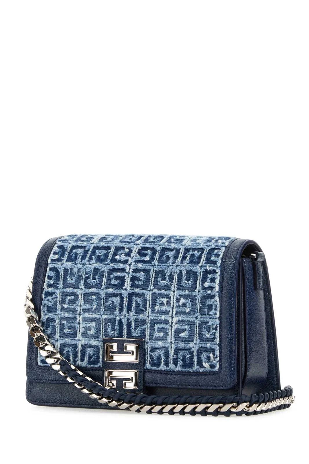 Givenchy o1srvl11e0225 Size: OS/Denim Medium Shoulder Bag in Blue Size ONE SIZE - 3 Thumbnail