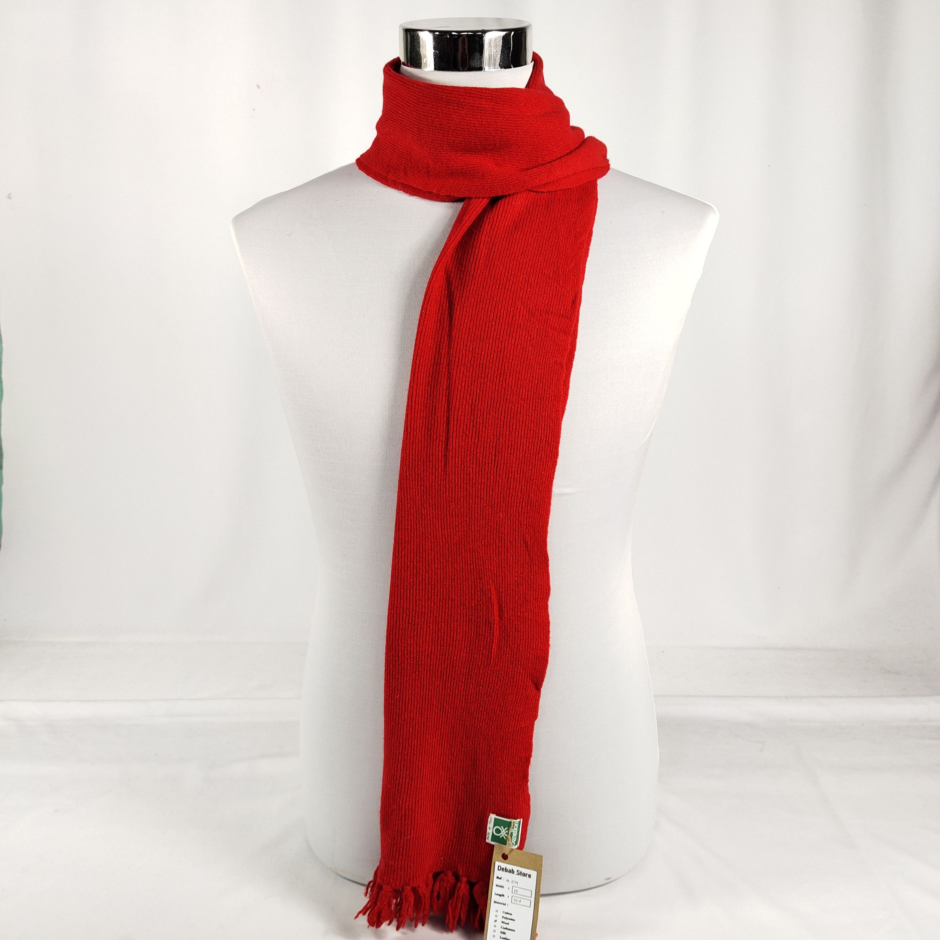 United Colors Of Benetton United Colors Of Benetton Scarf / Muffler / Neckwear M079 Size ONE SIZE - 1 Thumbnail