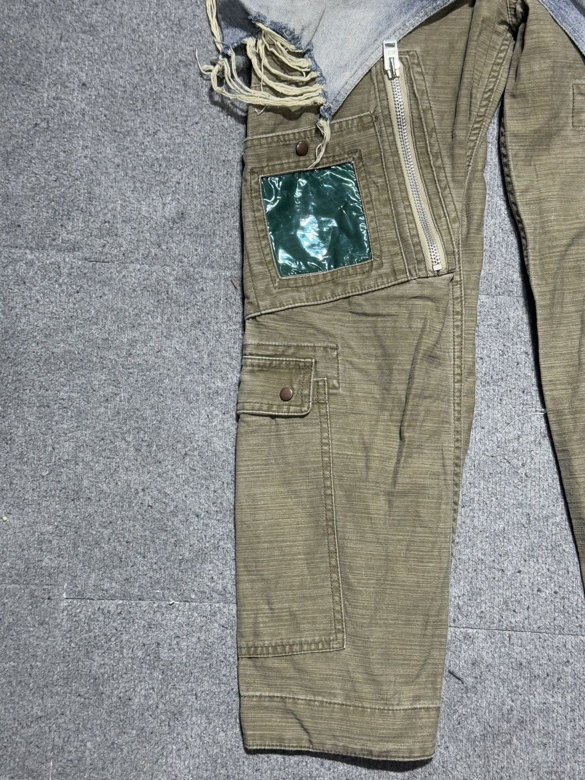 Maison MIHARA YASUHIRO Miharayasuhiro Destroy Splicing Overalls Size US 44 / EU 60 - 3 Thumbnail