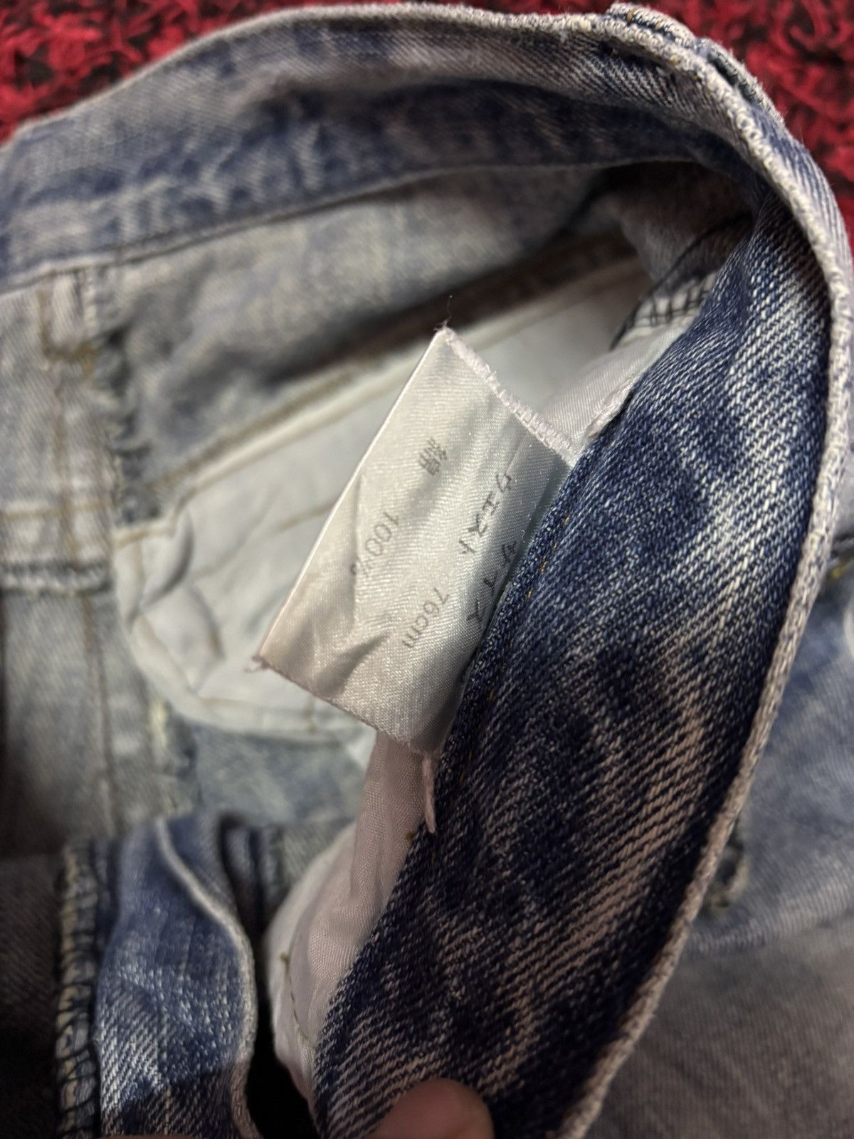 Japanese Brand Vtg Japanese Brand Bondage Punk Jeans Size US 29 - 6 Thumbnail