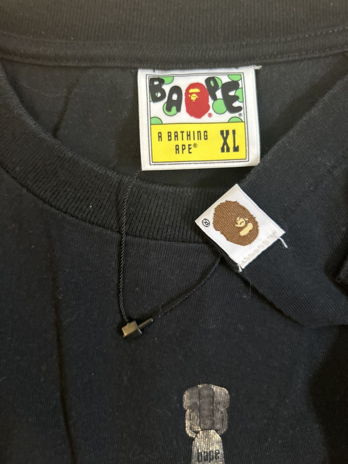 Bape Bape shark head tee XL Size US XL / EU 56 / 4 - 3 Thumbnail