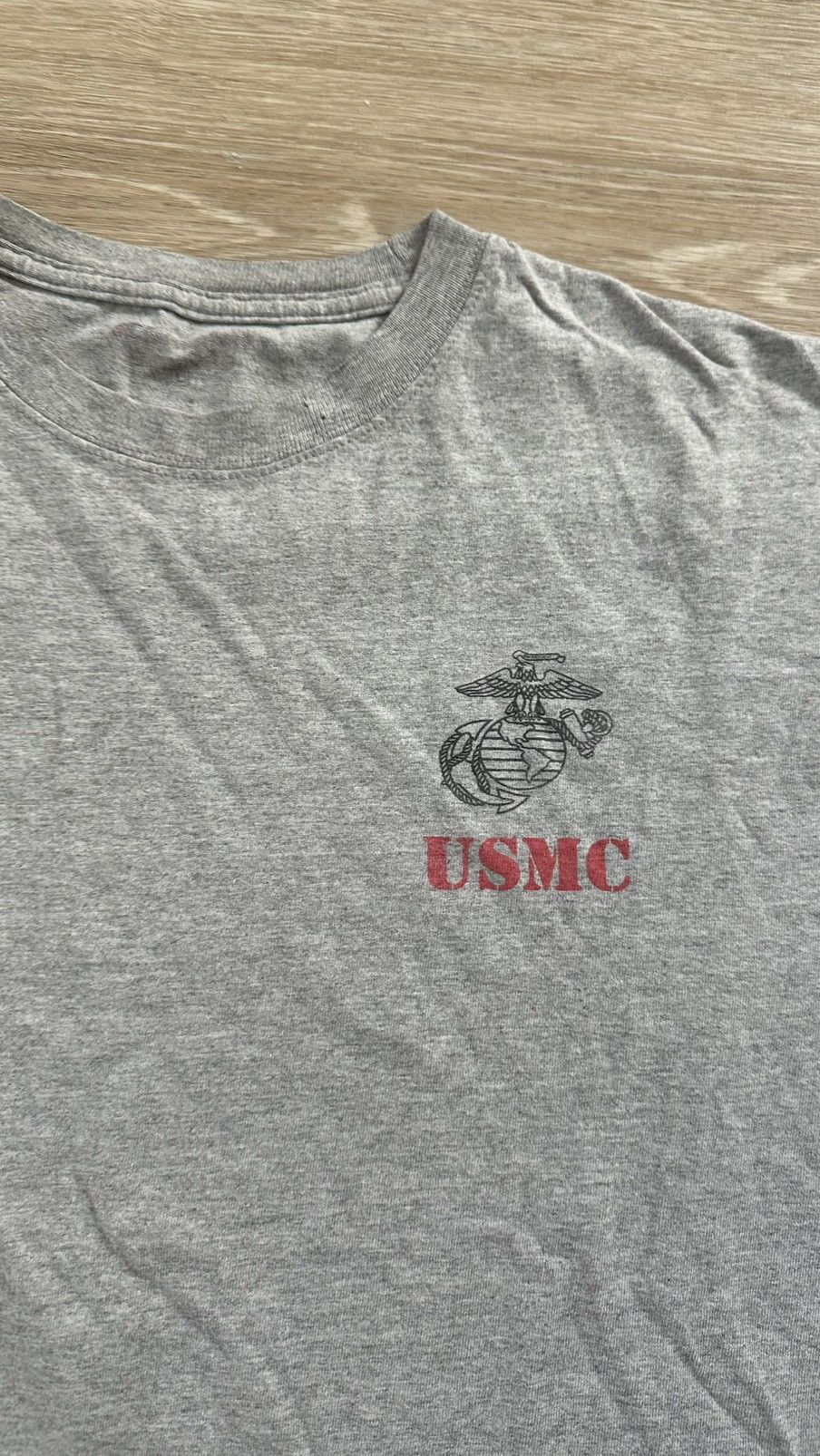 Vintage USMC Vintage Champion Shirt Size US L / EU 52-54 / 3 - 3 Thumbnail