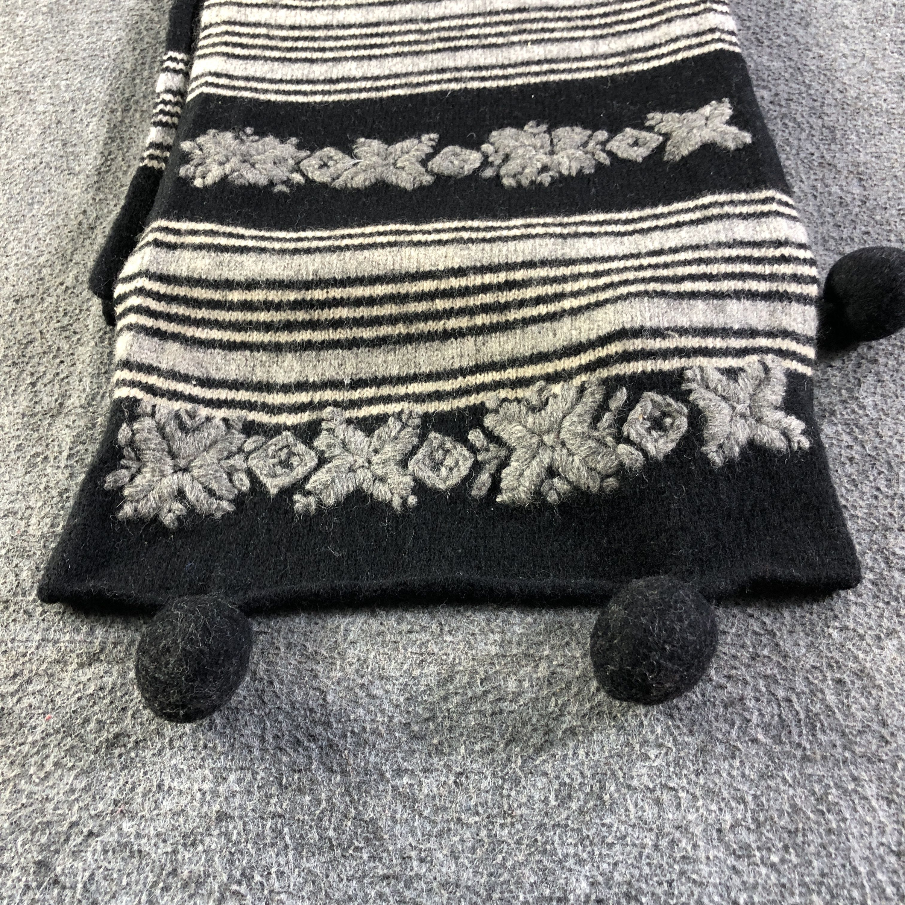J.Crew J.Crew Wool Scarf Muffler Neckwear V2743 Size ONE SIZE - 7 Thumbnail