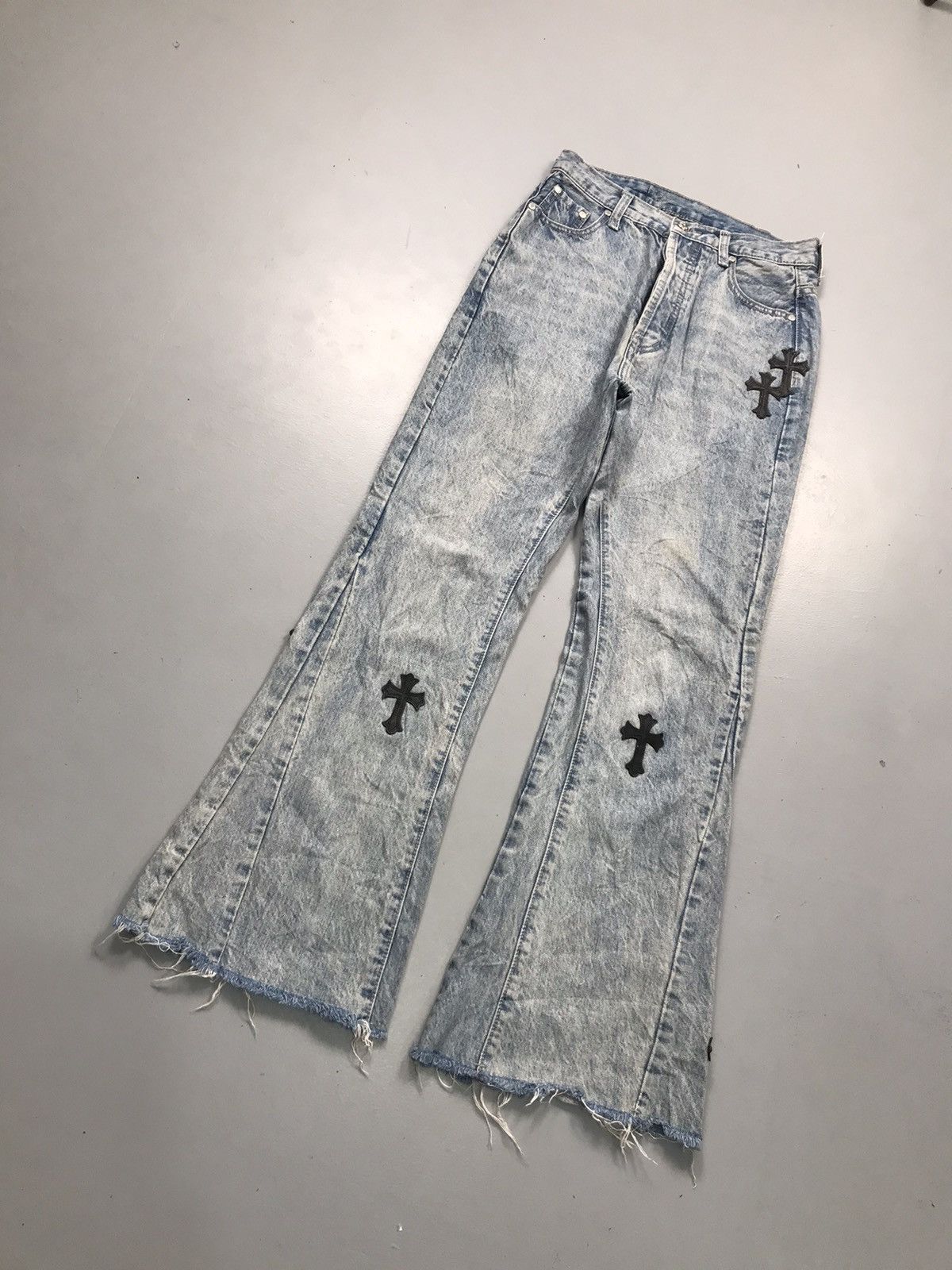 JNCO Vintage Y2k embroidered denim Size 28" / US 6 / IT 42 - 3 Thumbnail