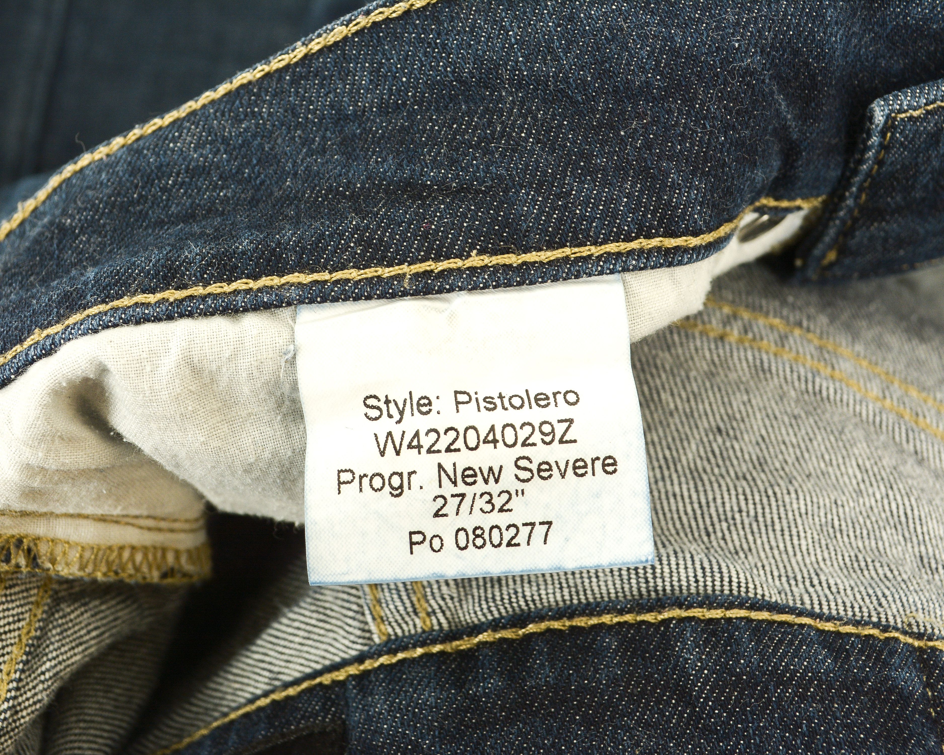 Tiger of Sweden Pistolero W27 L32 Slim Fit Jeans Denim Pants Trousers Blue Size US 27 - 4 Thumbnail