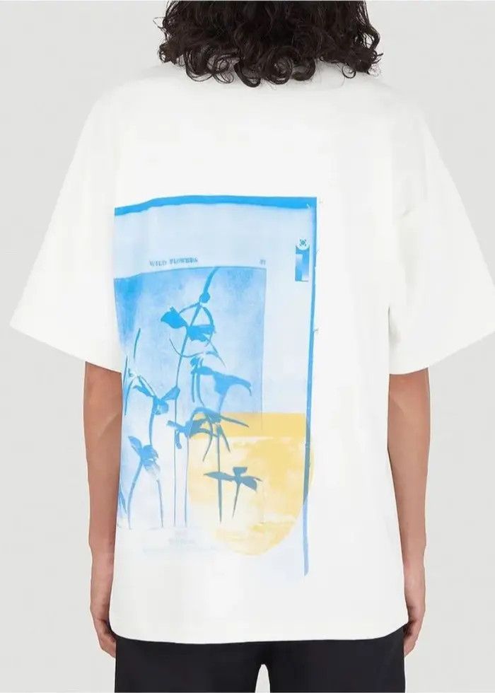 OAMC o1mle1124 Aquafix Short Sleeve T-Shirt in White Size US XS / EU 42 / 0 - 3 Thumbnail