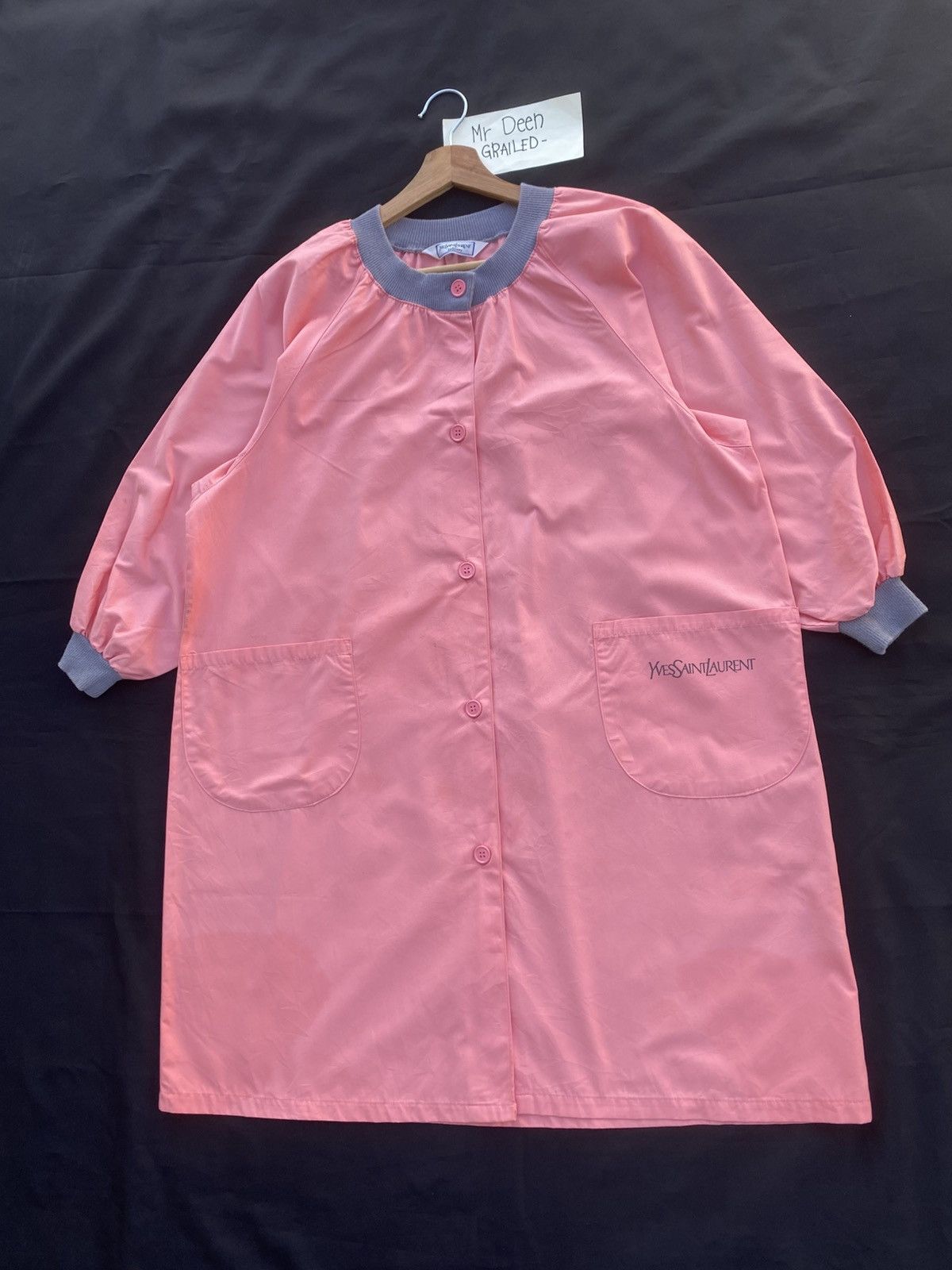 Yves Saint Laurent Rare Yves Saint Laurent Pink Long Shirt Size L / US 10 / IT 46 - 4 Thumbnail