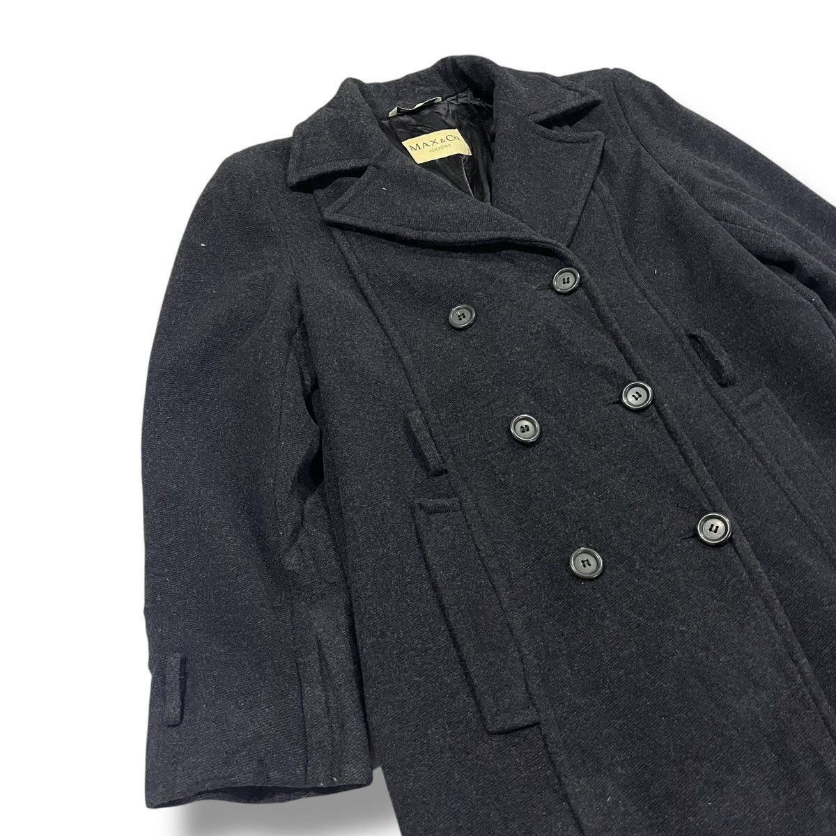 Japanese Brand × Vintage Vintage MAX & Co. Classics Double Breasted Wool Jacket Size US S / EU 44-46 / 1 - 2 Thumbnail