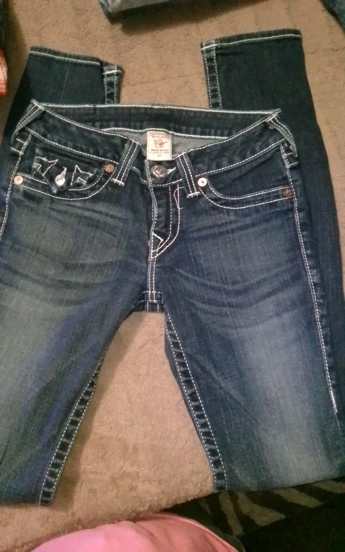True Religion True Religion Skinny Jeans Size 27" / US 4 / IT 40 - 2 Thumbnail