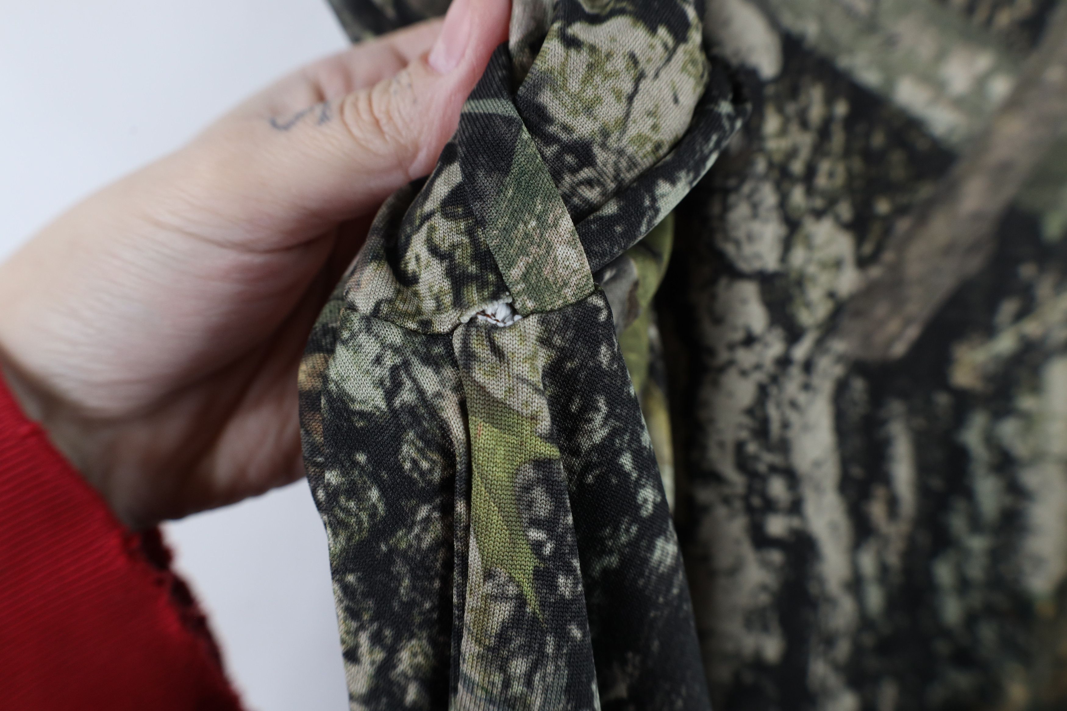 Vintage Vintage 90s World Cup Soccer Camouflage Long Sleeve T-Shirt Size US XL / EU 56 / 4 - 6 Thumbnail