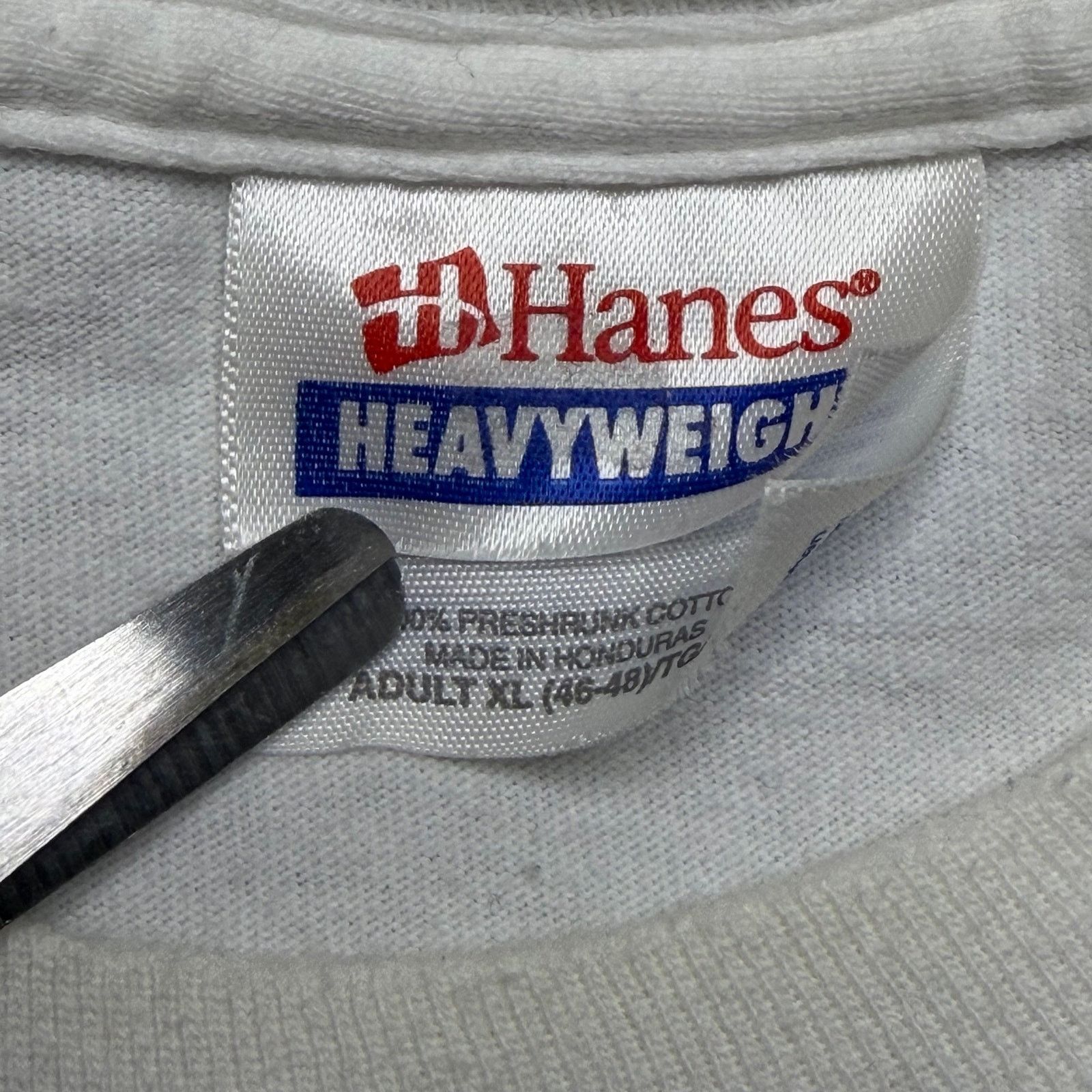 Hanes Vintage Retired Graphic T Shirt Men’s XL White Funny Nevada Size US XL / EU 56 / 4 - 3 Thumbnail