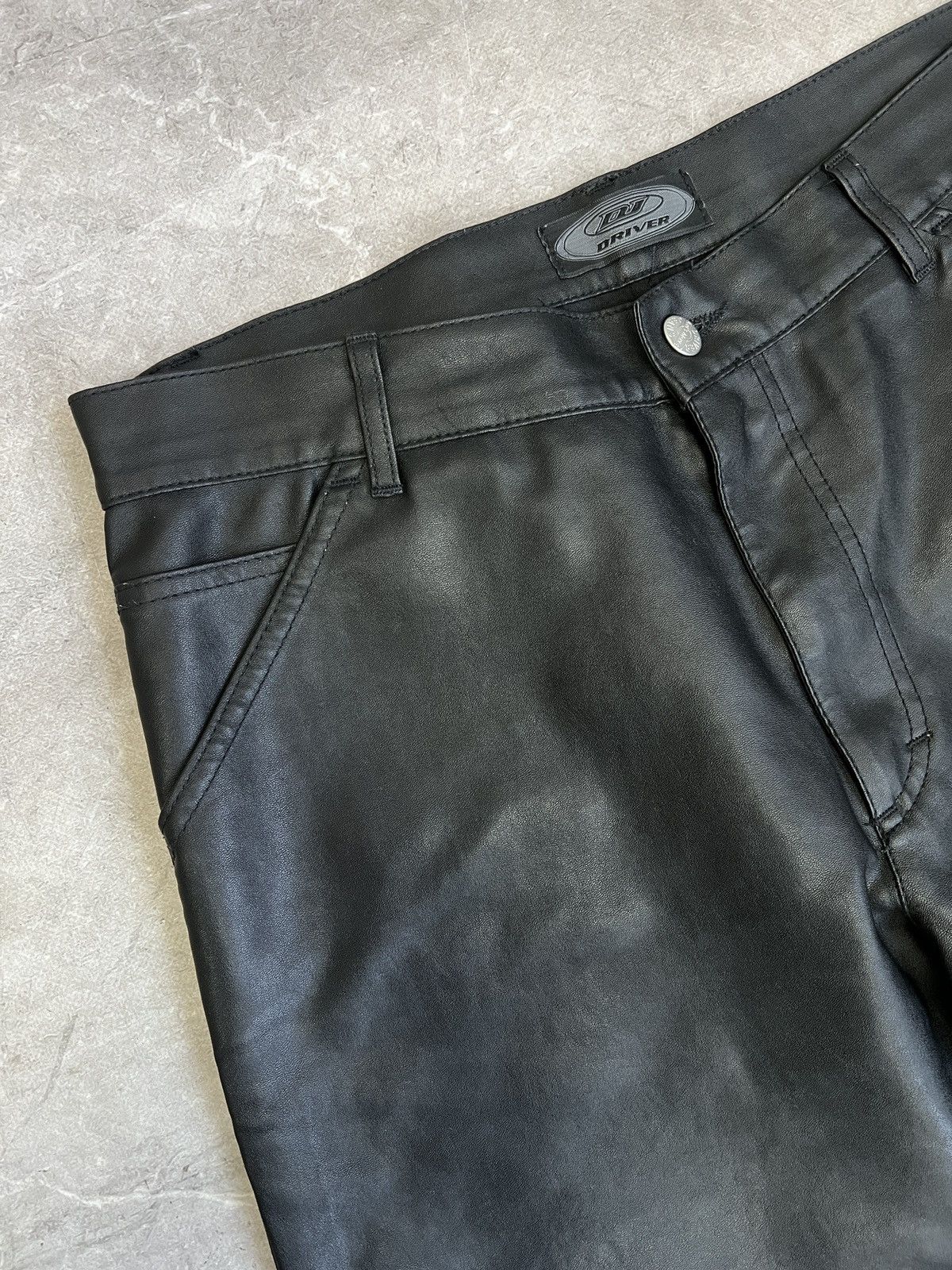 Tornado Mart Faux leather baggy tornado mart style leather gothic pants Size US 32 / EU 48 - 4 Thumbnail