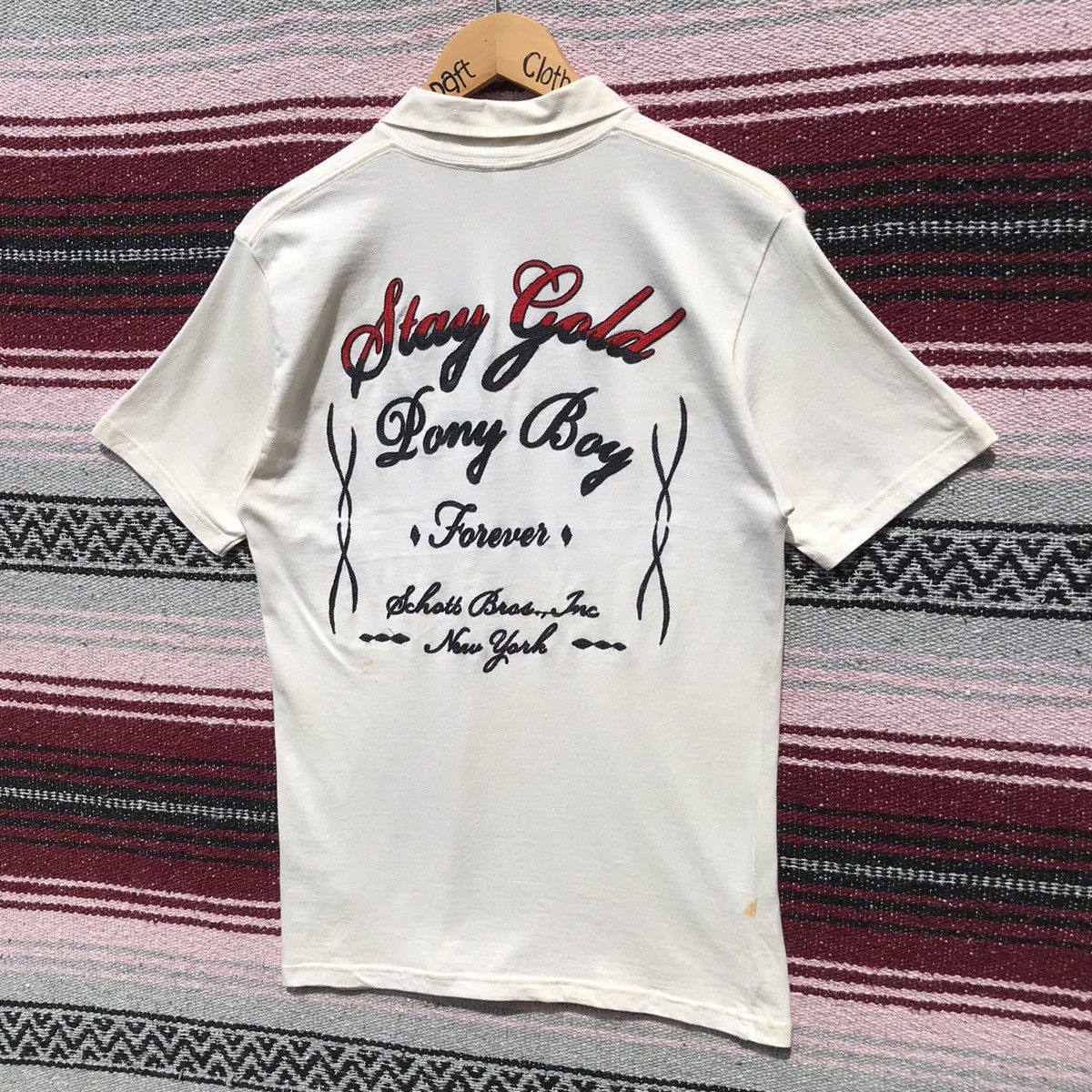 Schott Schott N.Y.C Bowling Shirt Vintage Schott Size US S / EU 44-46 / 1 - 3 Thumbnail