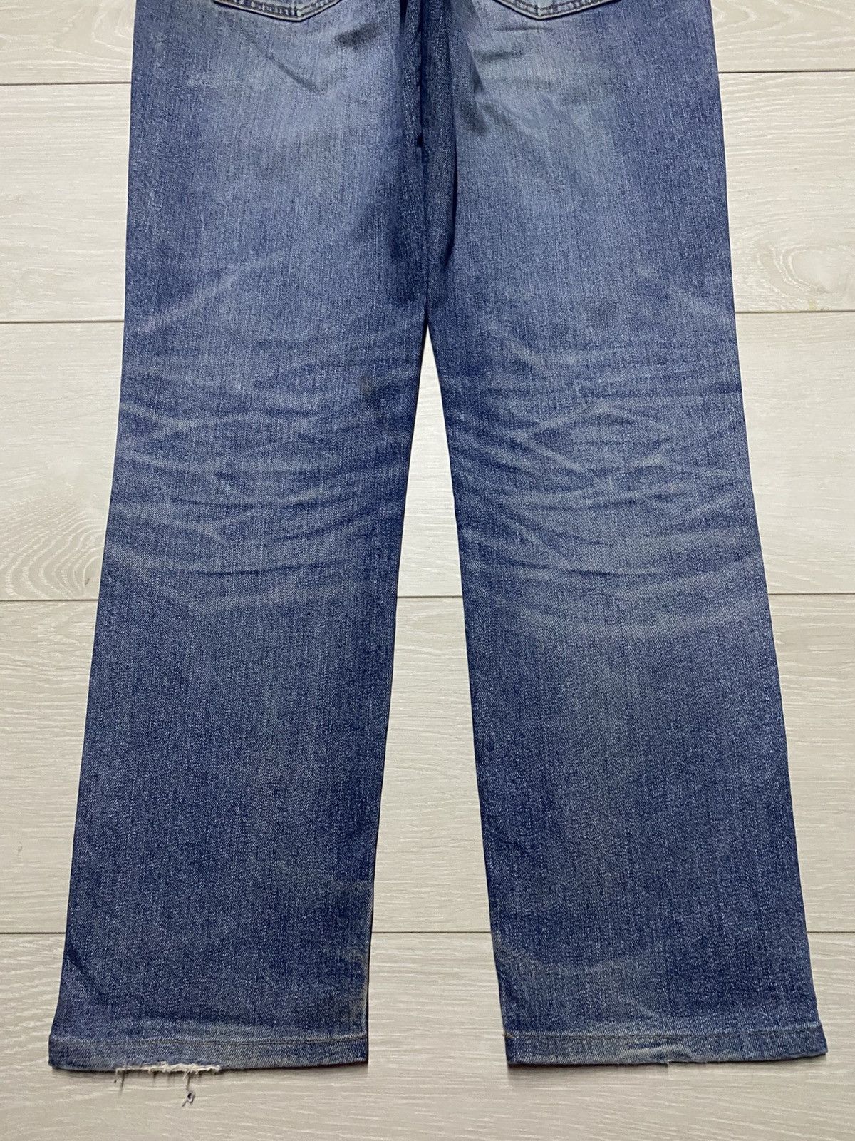Levi's Vintage Levis 511 Big E Blue Wash Slim Fit Jeans Size US 30 / EU 46 - 6 Thumbnail