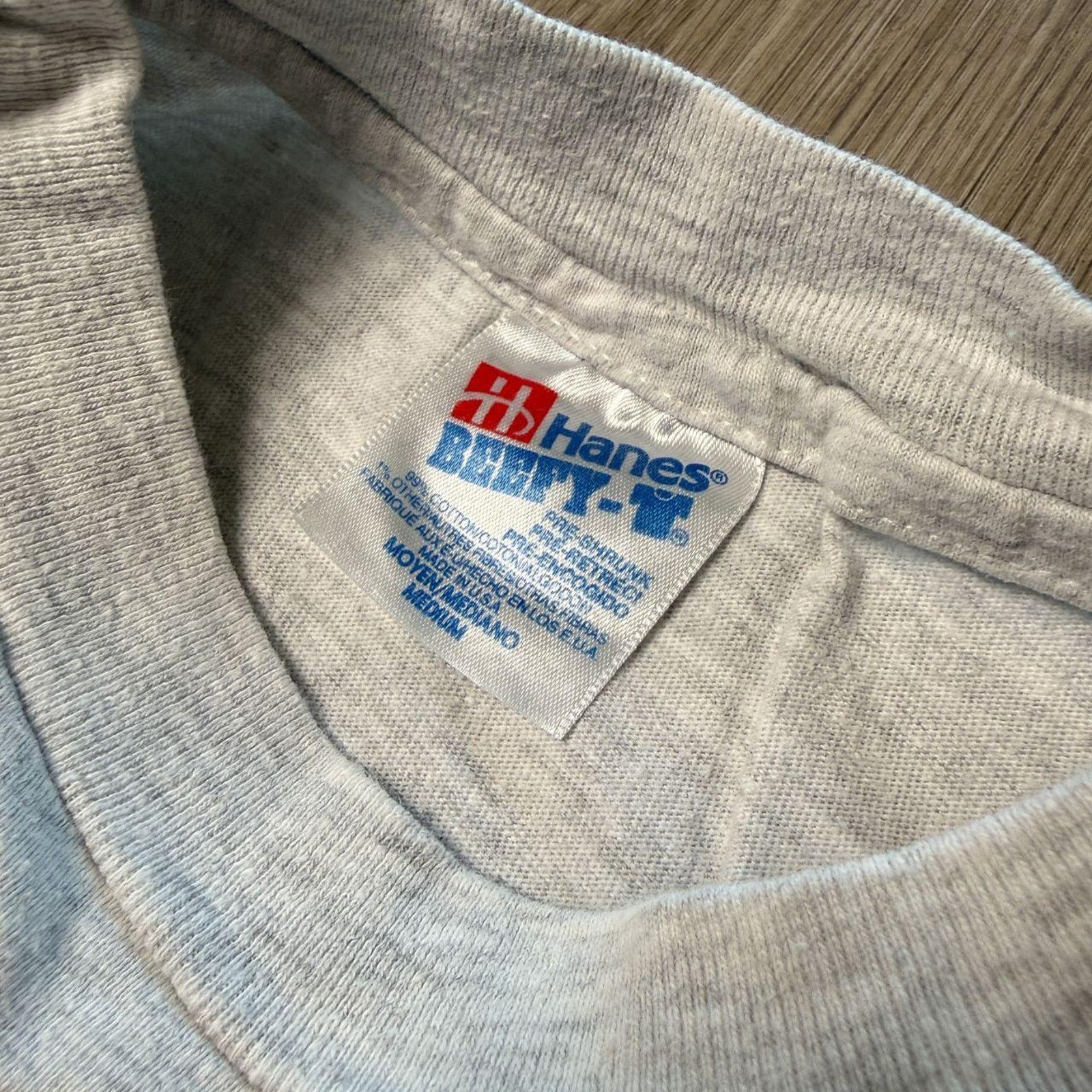 Hanes Vintage single stitched hanes beefy t Size US S / EU 44-46 / 1 - 2 Thumbnail