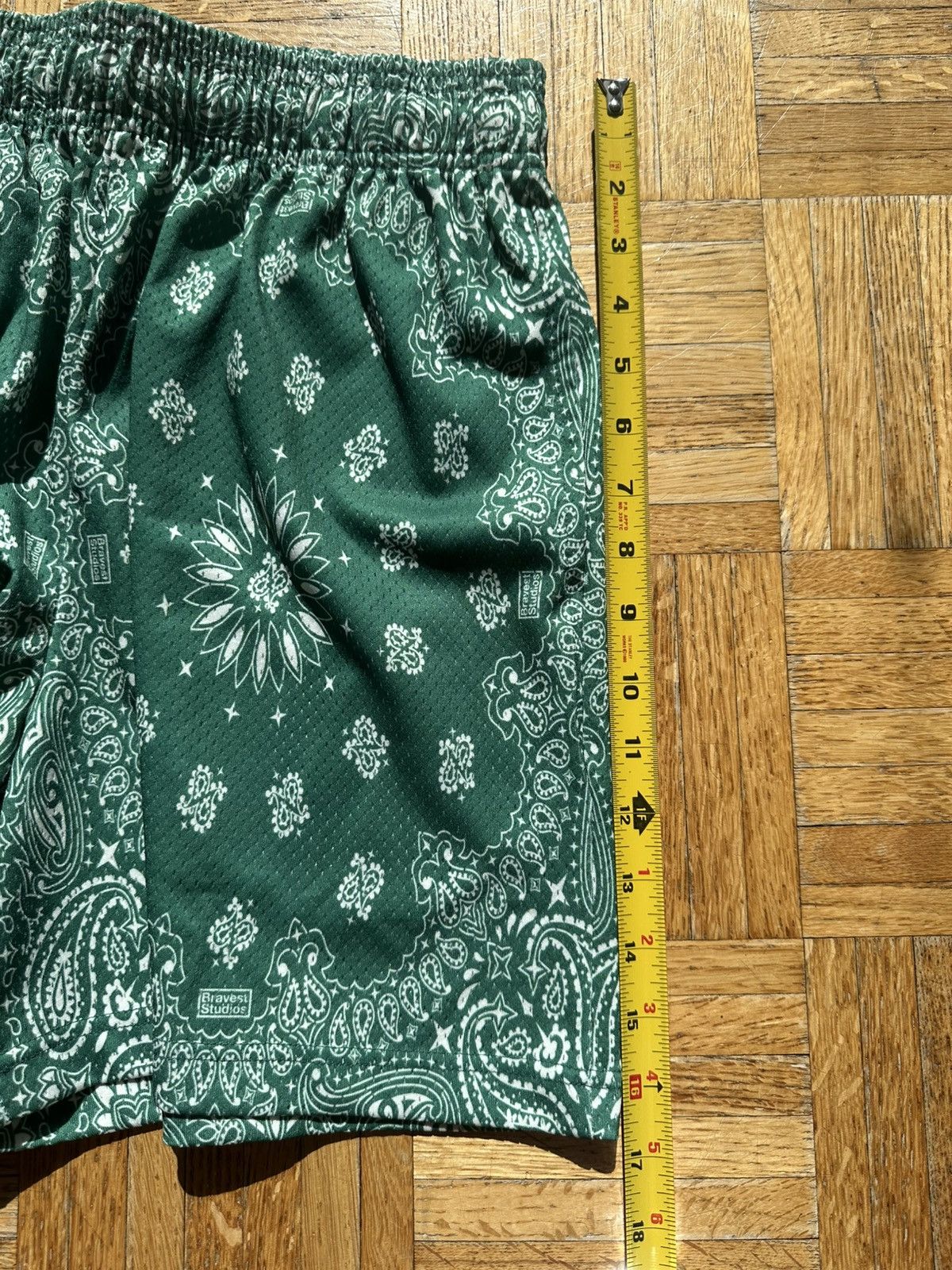 Bravest Studios Bravest Studios Shorts Bandana Paisley Short Green Size US 32 / EU 48 - 6 Thumbnail