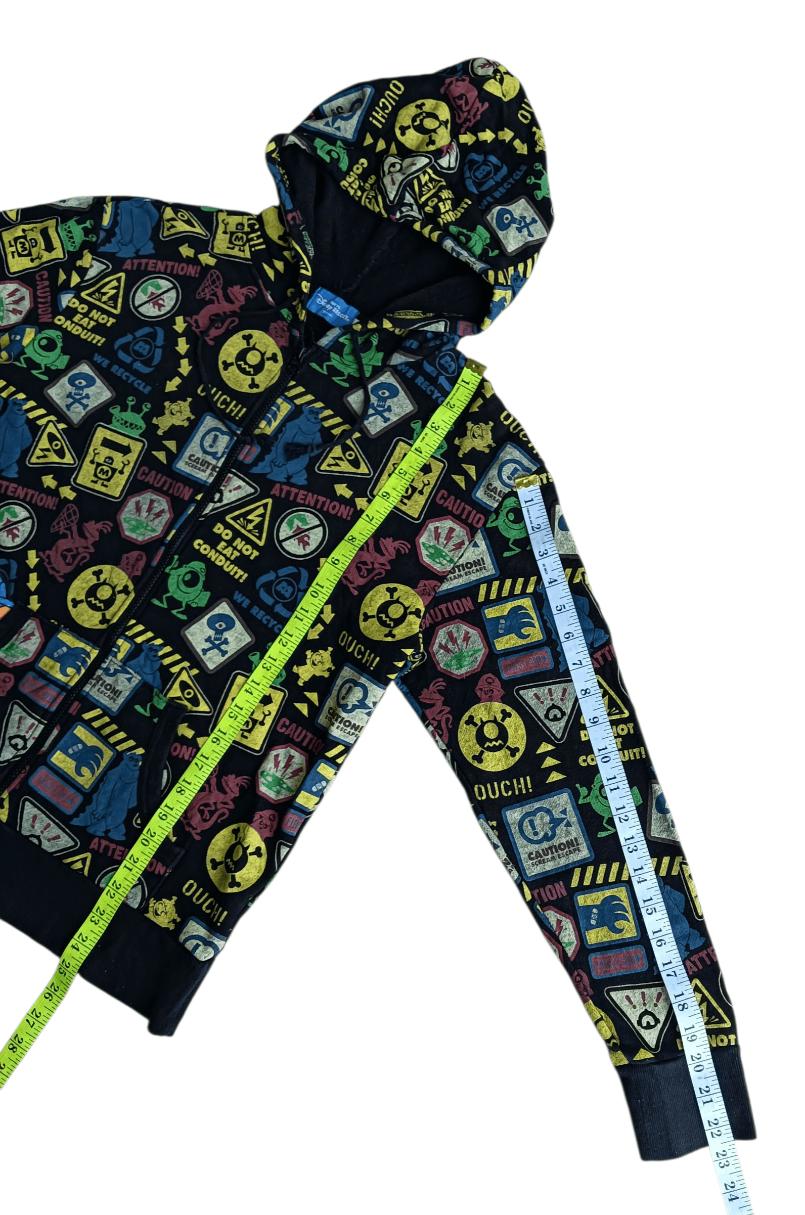 Disney Disney Monster Hoodie Zipper Full Print Size US S / EU 44-46 / 1 - 9 Thumbnail