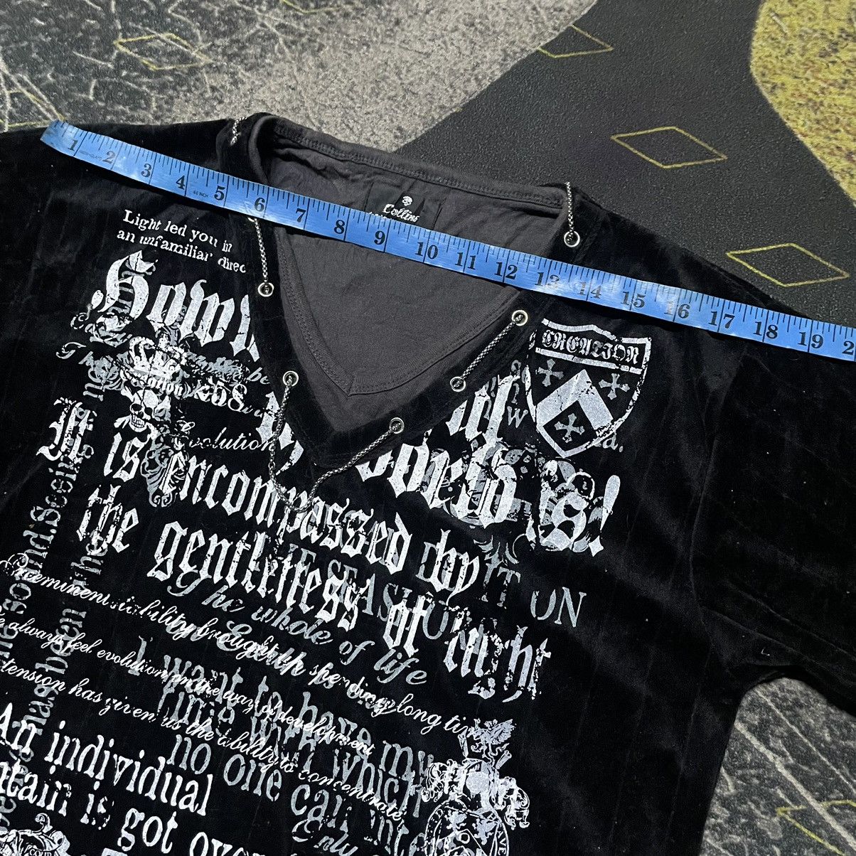 If Six Was Nine × Japanese Brand × KMRii 💥JapaneseBrand Collins Chainsneck Longsleve Tees Size US L / EU 52-54 / 3 - 7 Thumbnail