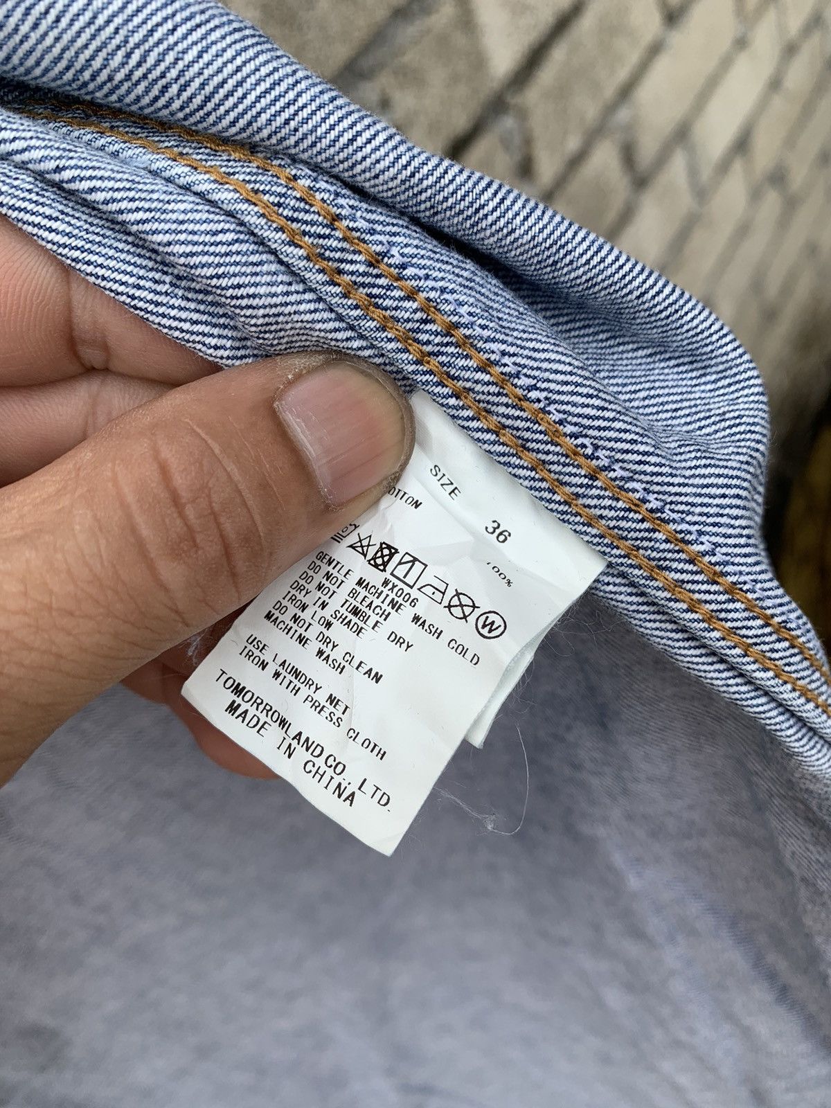 Japanese Brand 🔥Steals🔥 Macphee denim shirt button up Size L / US 10 / IT 46 - 14 Thumbnail