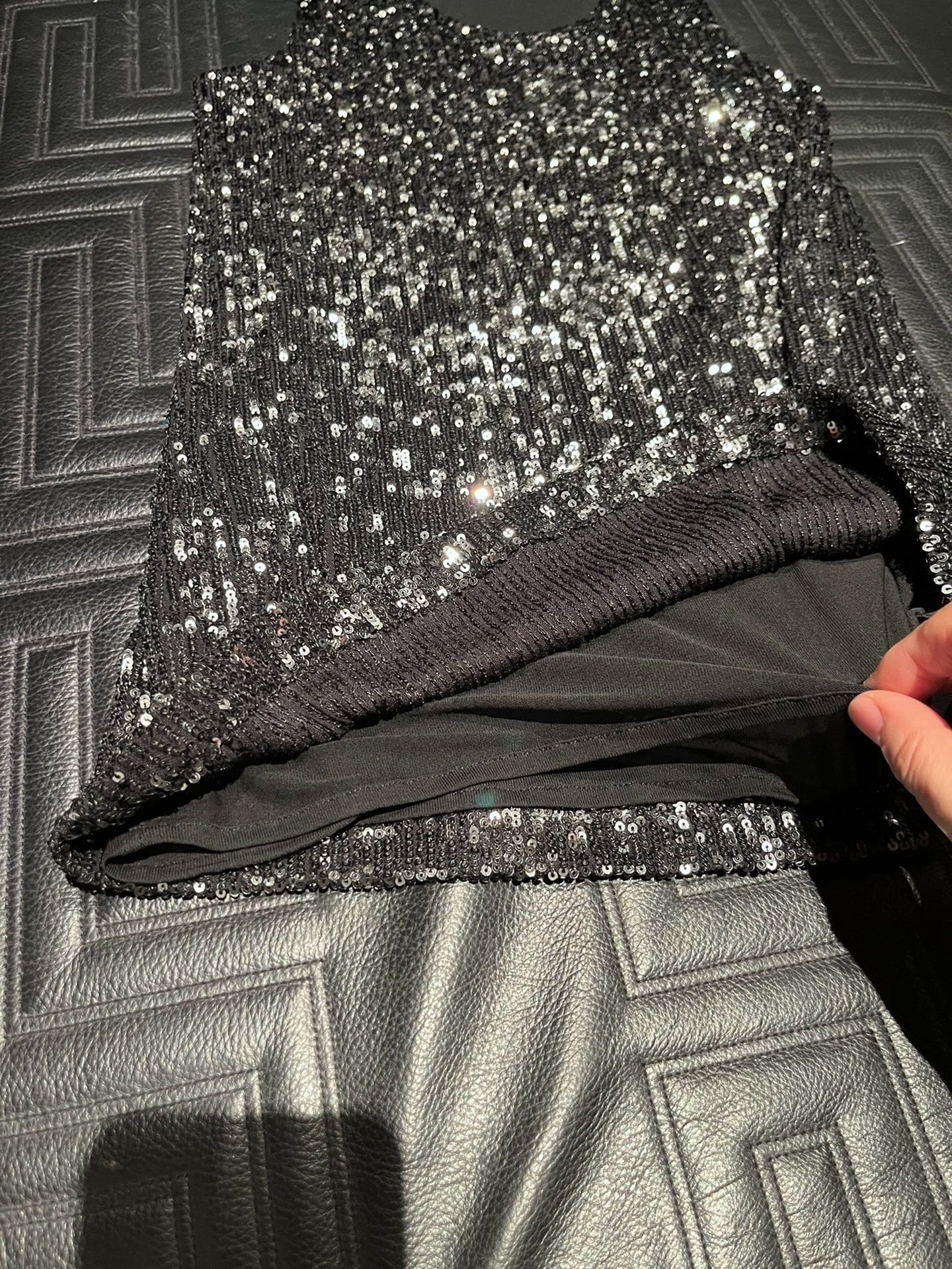 Saint Laurent Paris Saint laurent size xs Sequined vest 2501-Nextarrow Size 36R - 6 Thumbnail