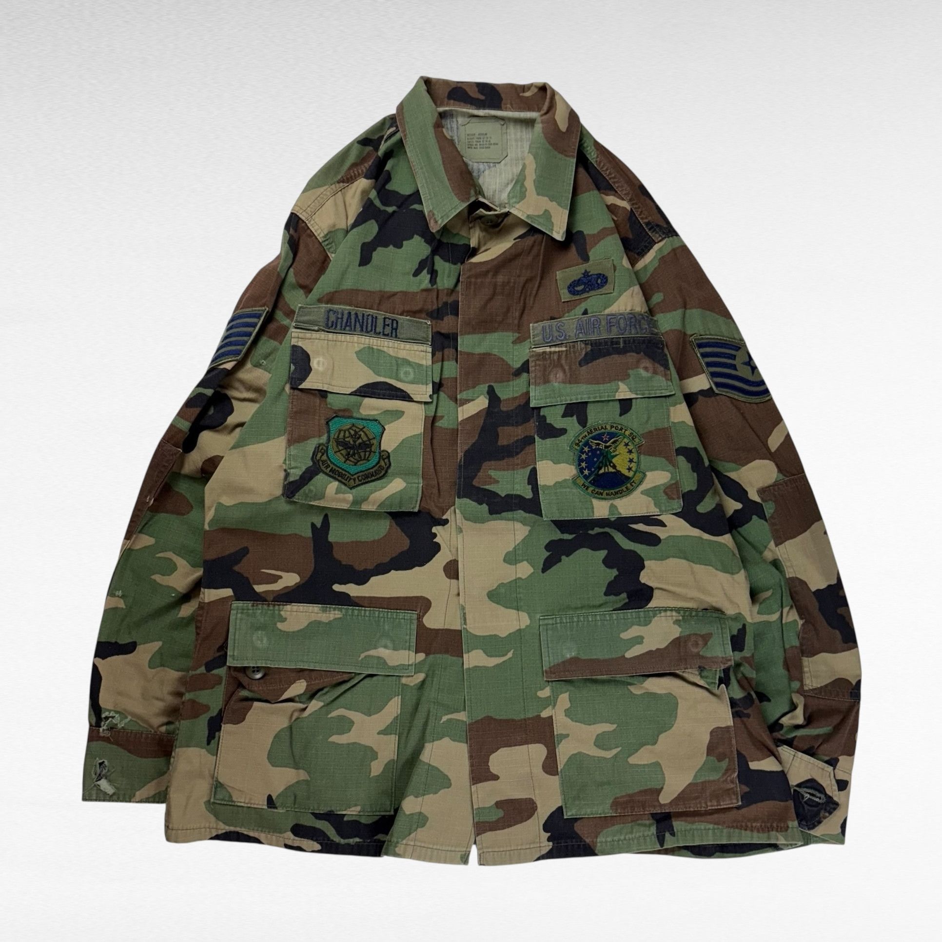 Japanese Brand US.AIR FORCE() 90s Jacket Size L Size US L / EU 52-54 / 3 - 1 Thumbnail