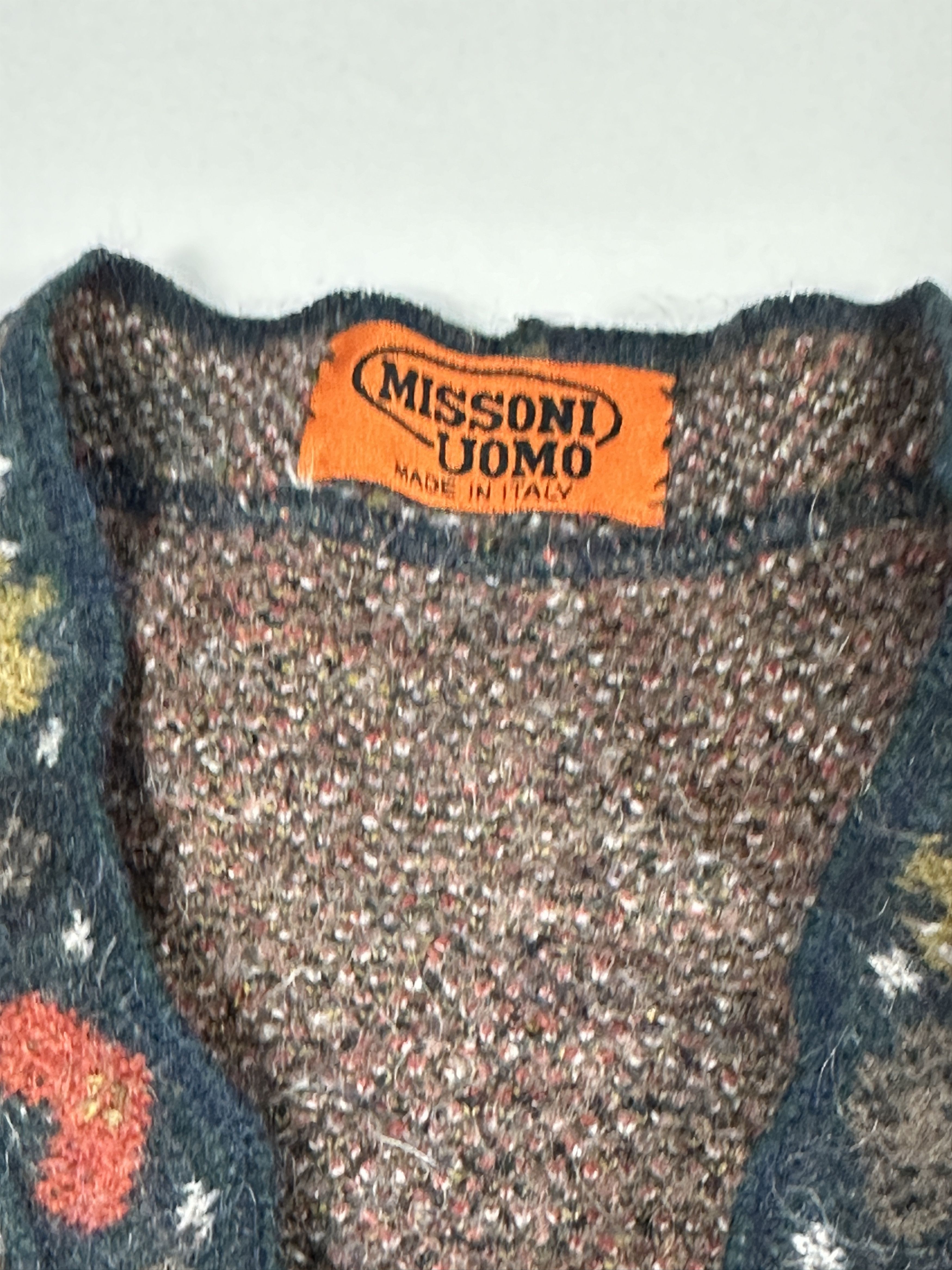 Missoni Vintage Missoni Uomo women’s wool sweater oversized M-L. Size M / US 6-8 / IT 42-44 - 7 Thumbnail