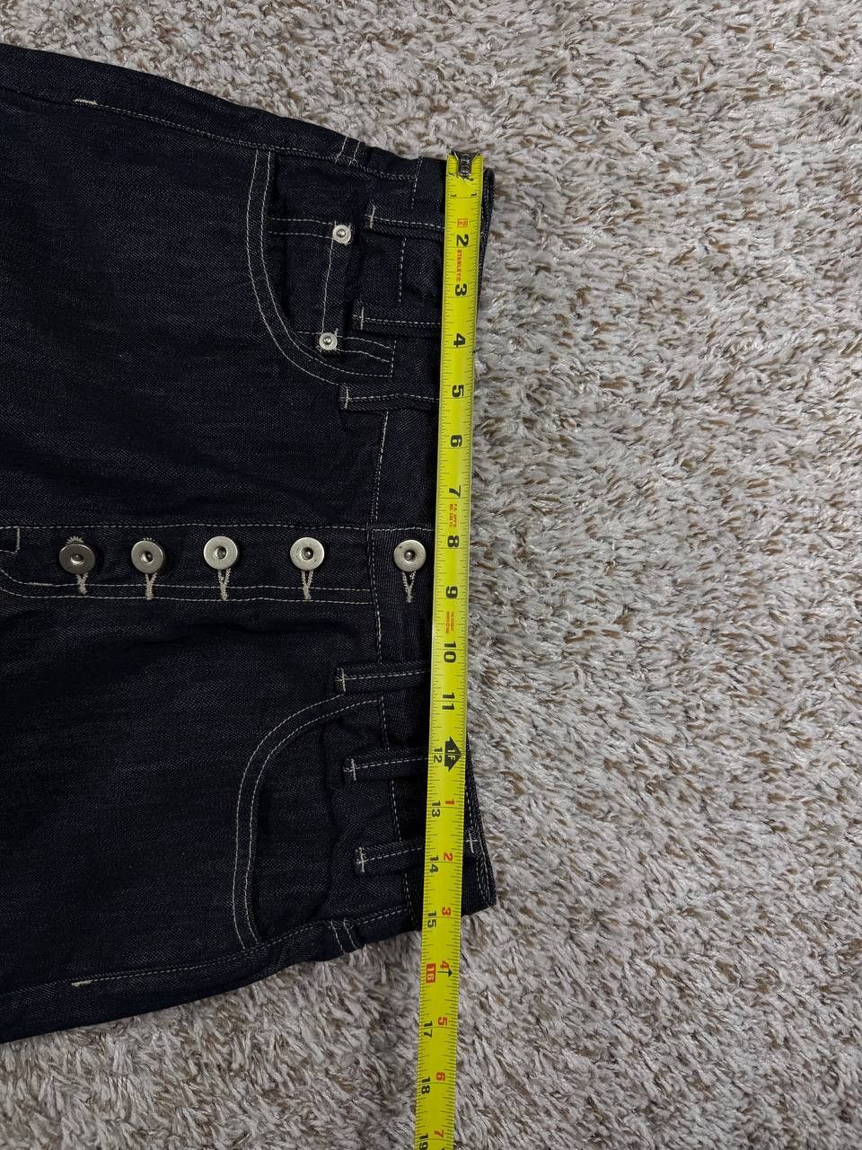 Other DONCARE Raw Denim Buggy Jeans Dark Blue Size US 30 / EU 46 - 6 Thumbnail