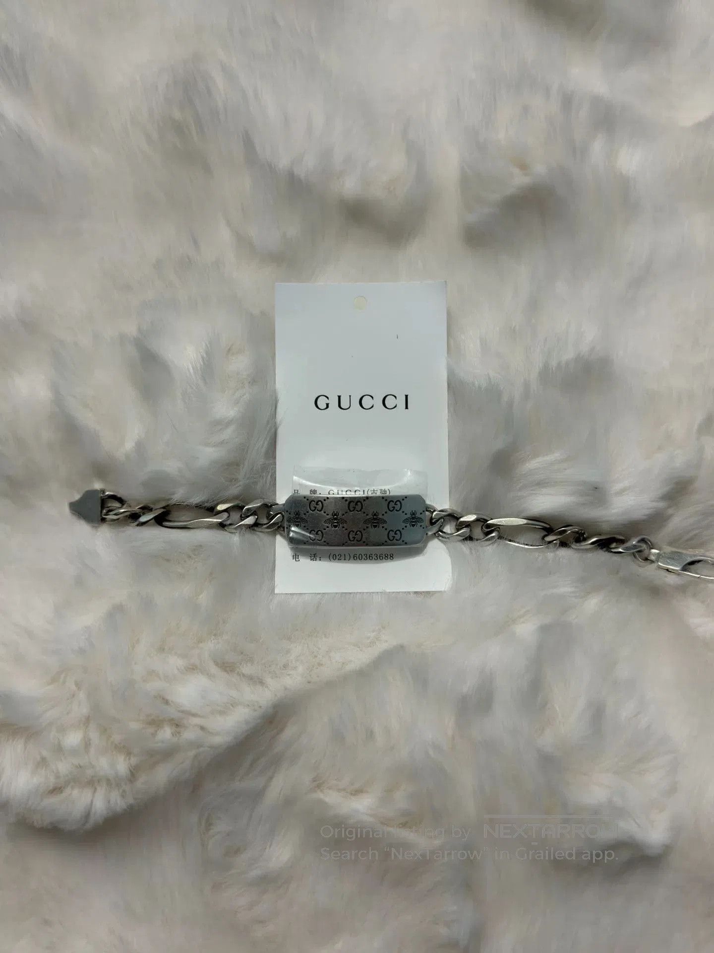 Gucci Gucci Silver Double G Interlocking Bracelet-2505 | Grailed