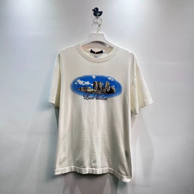 Louis Vuitton Louis Vuitton 25 Western Landscape Knit Tee - dmc Size US XL / EU 56 / 4 - 1 Thumbnail