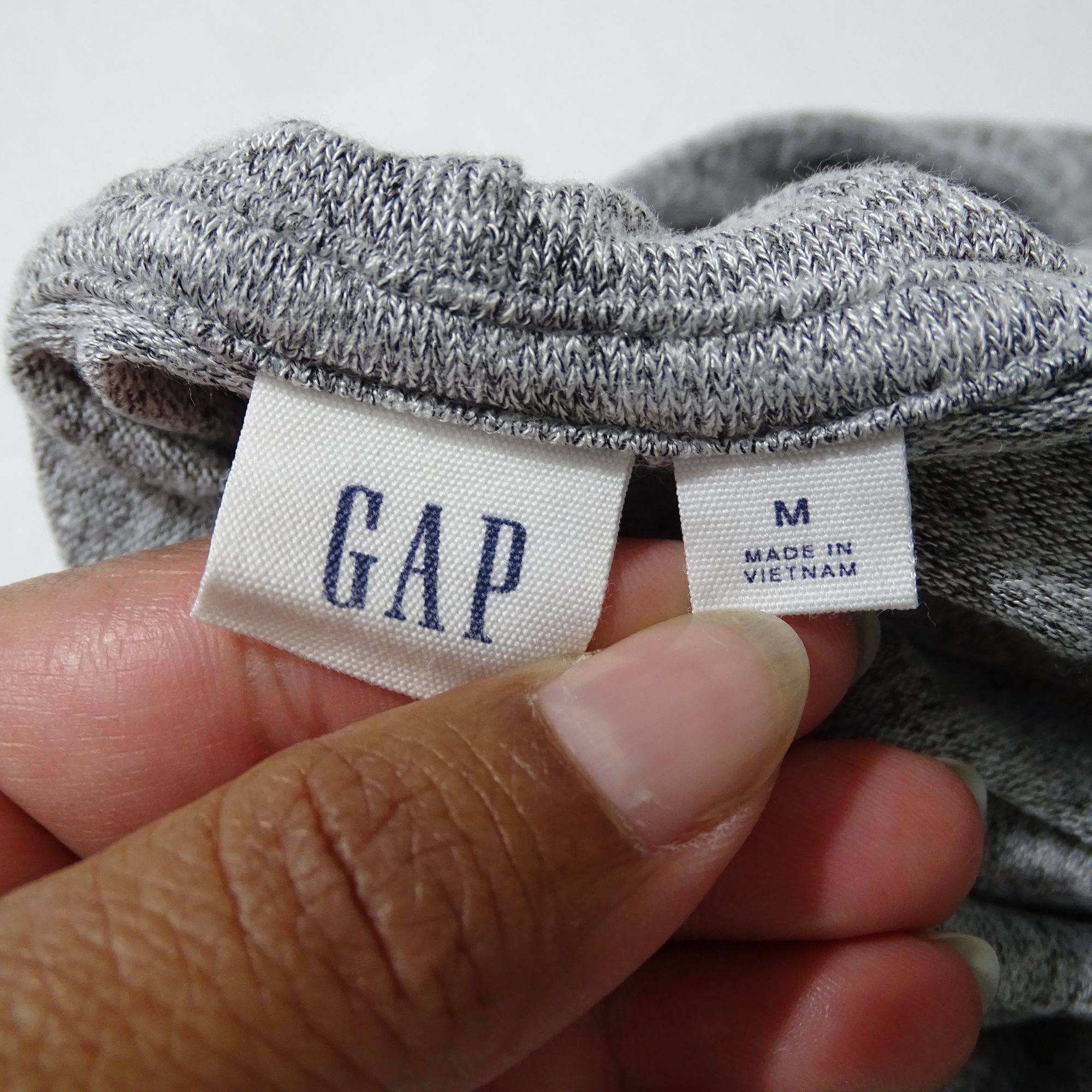 Gap Gap Space Dye Grey Raglan Pullover Hoodie Shirt Women Size M Size M / US 6-8 / IT 42-44 - 3 Thumbnail