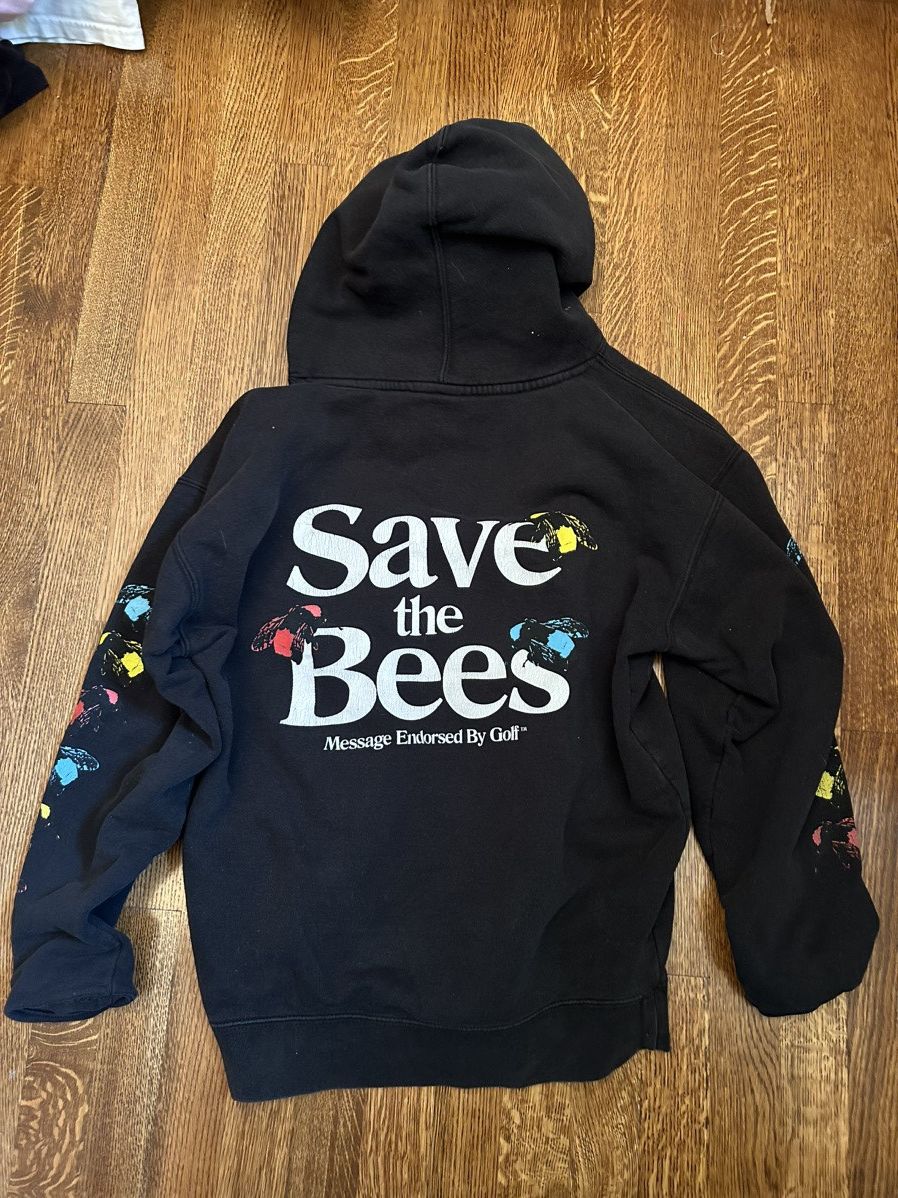 Golf wang save the bees hoodie black best sale