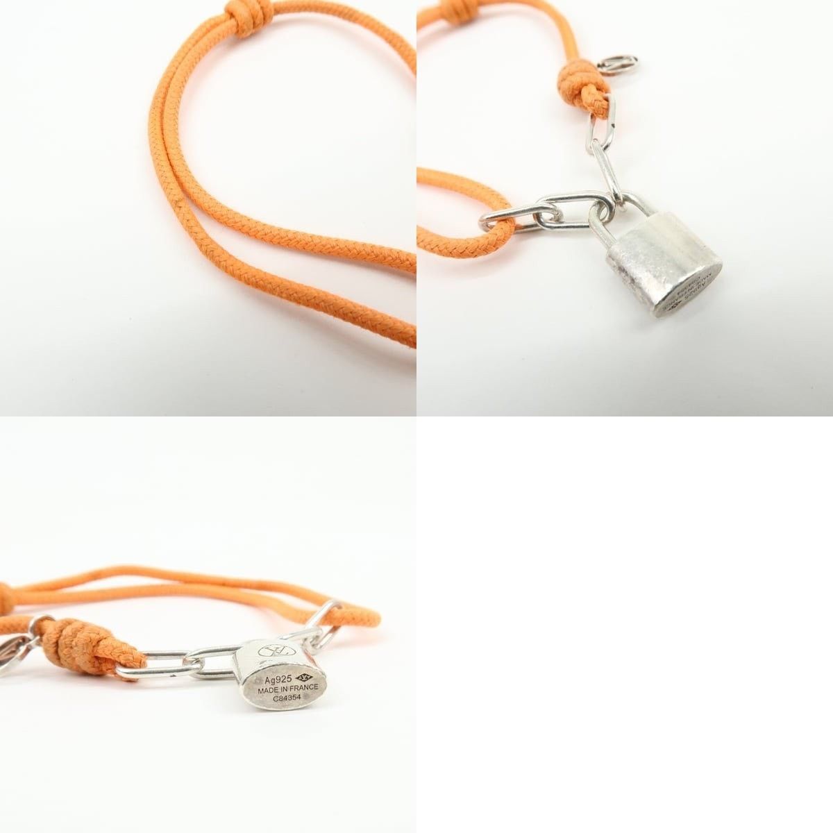 Louis Vuitton Louis Vuitton Lockit Virgil Abloh Cotton Bracelet Size ONE SIZE - 5 Thumbnail
