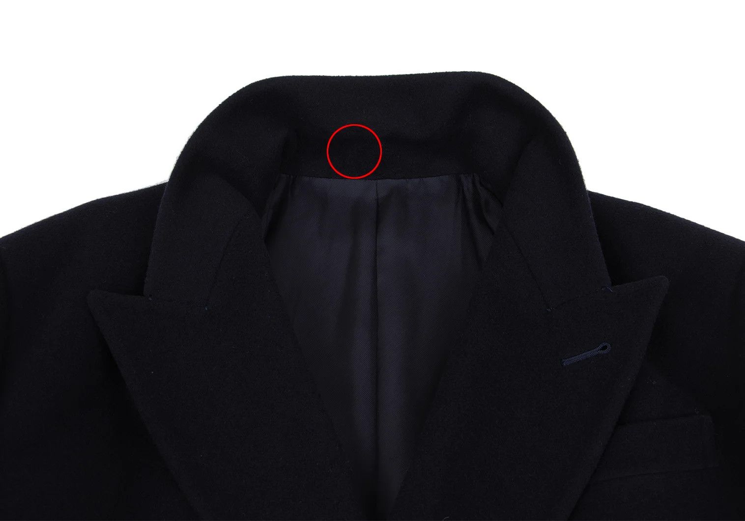 Jean Paul Gaultier Double-Breasted Wool Chester Coat in Navy, Size 50 Size US M / EU 48-50 / 2 - 4 Thumbnail