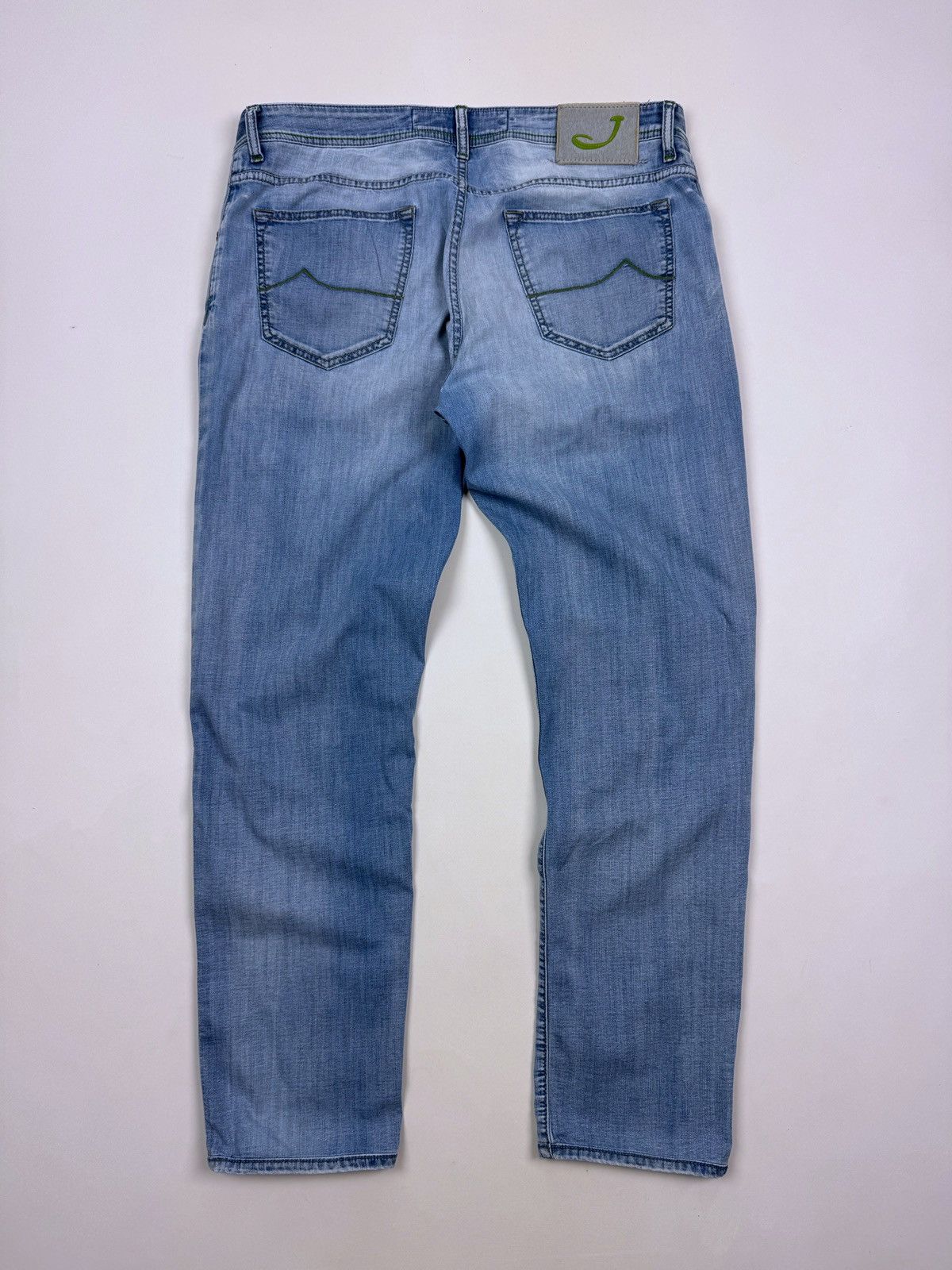 Jacob Cohen Distressed Jacob Cohen Lightweight Washed Denim Jeans Pants Size US 35 - 15 Thumbnail