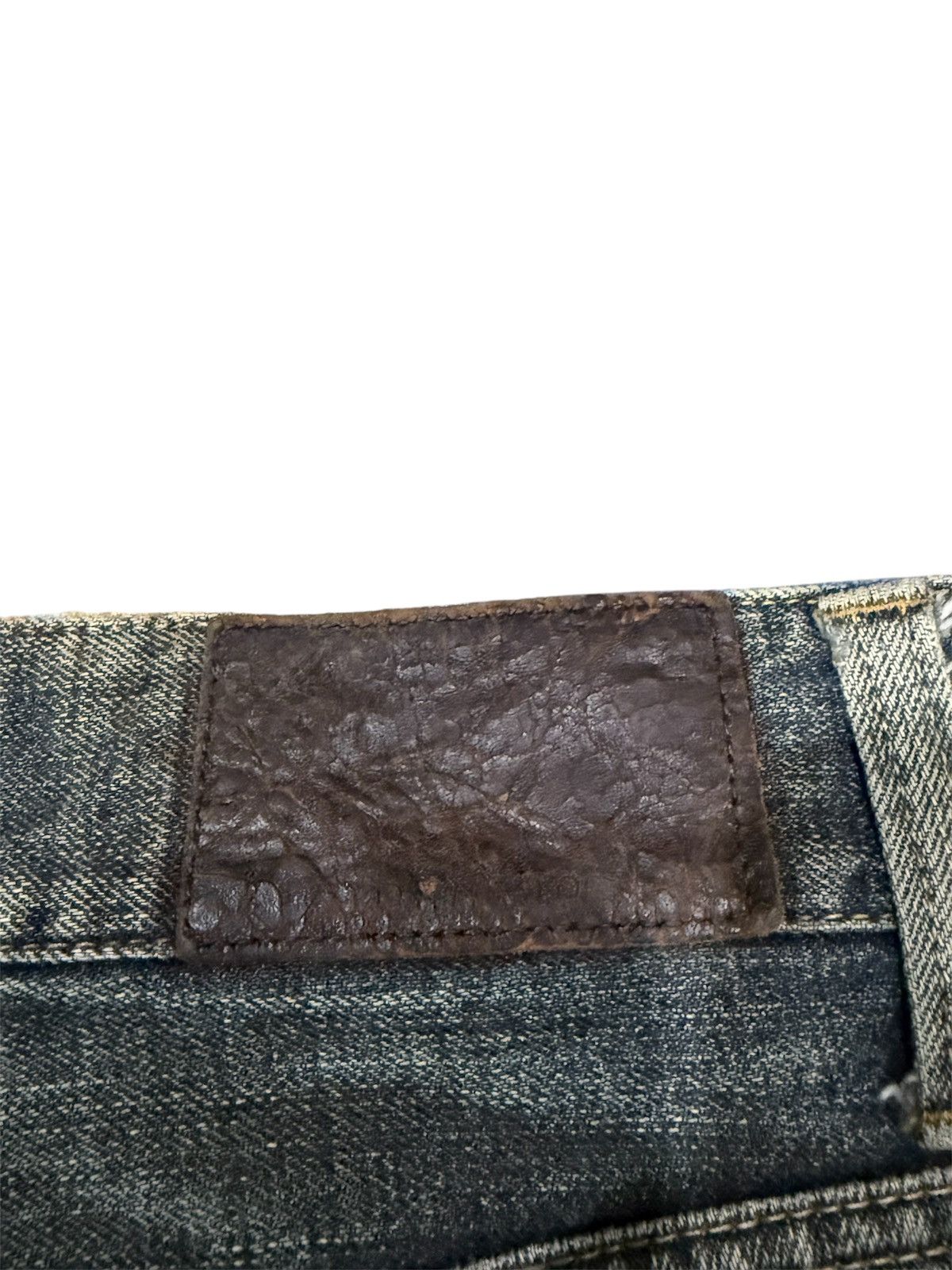 Tornado Mart TORNADO MART FLARED DISTRESSED BOOTCUTJEANS Size US 31 - 13 Thumbnail