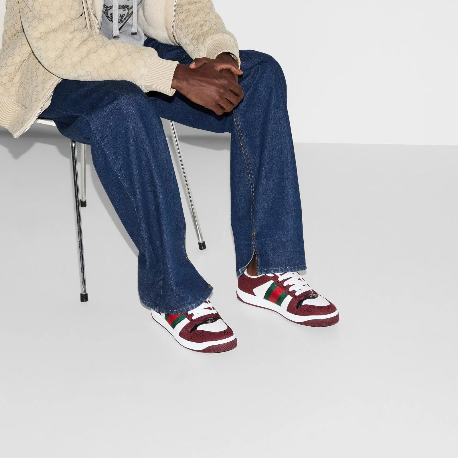 Gucci Gucci Screener GG Canvas Sneakers Size US 5 / EU 37 - 5 Thumbnail