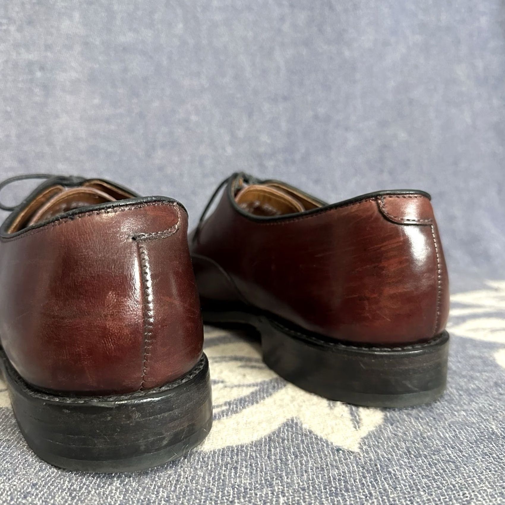Allen Edmonds Allen Edmonds Park Avenue Dress Oxford Cap Toe Shoe Men’s 11.5 D USA Burgundy Red Size US L / EU 52-54 / 3 - 7 Thumbnail