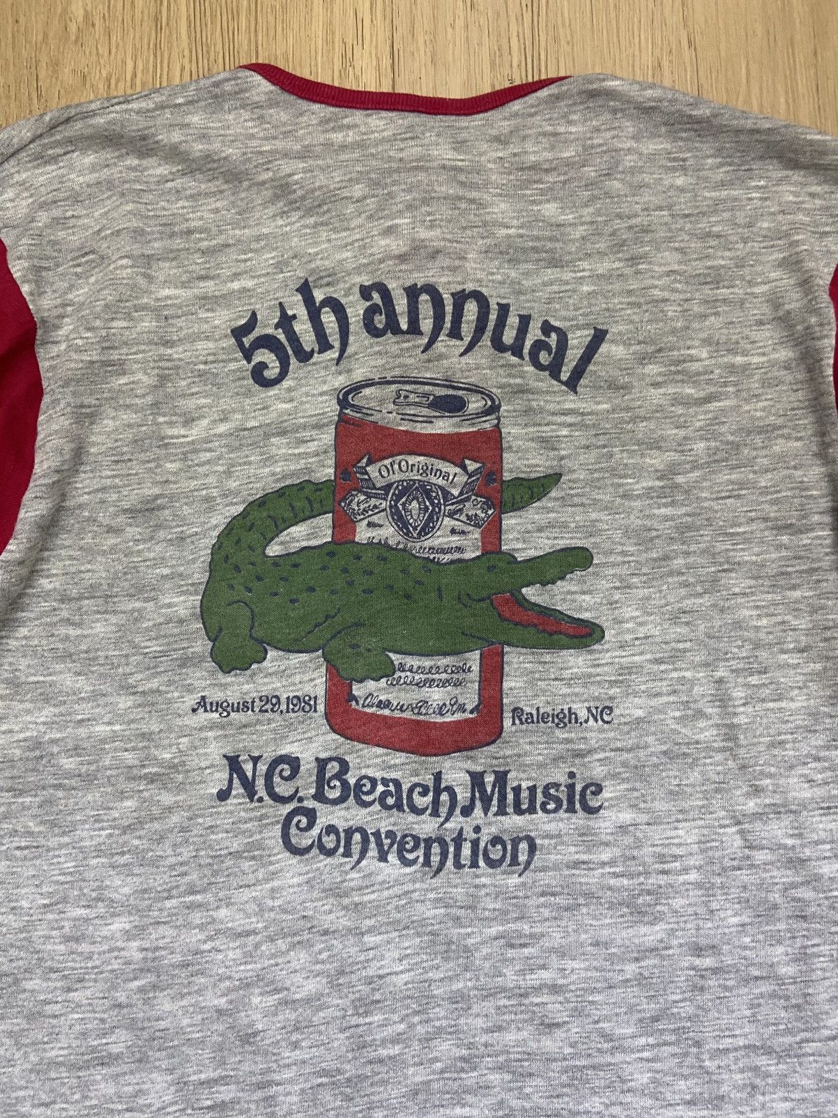 Vintage Vintage T-Shirt N.C. Beach Music Convention 80s Size US S / EU 44-46 / 1 - 7 Thumbnail