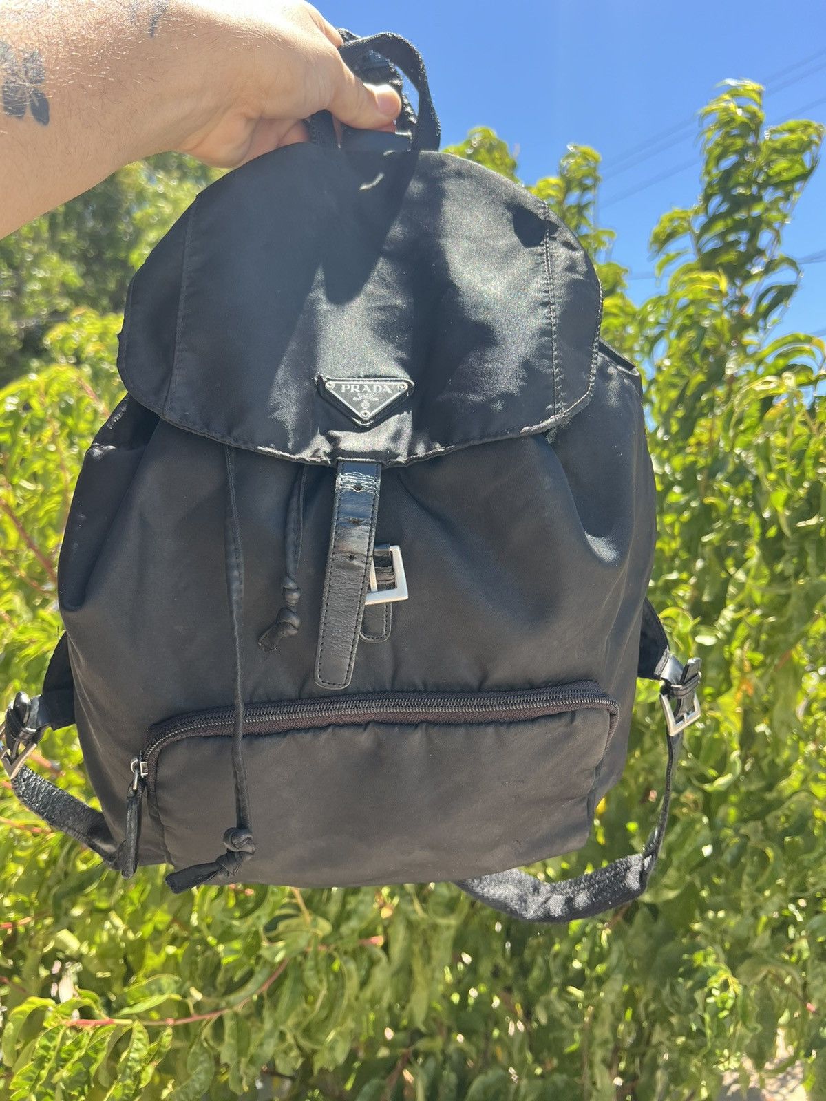 Prada Vintage Prada Bag Size ONE SIZE - 5 Thumbnail