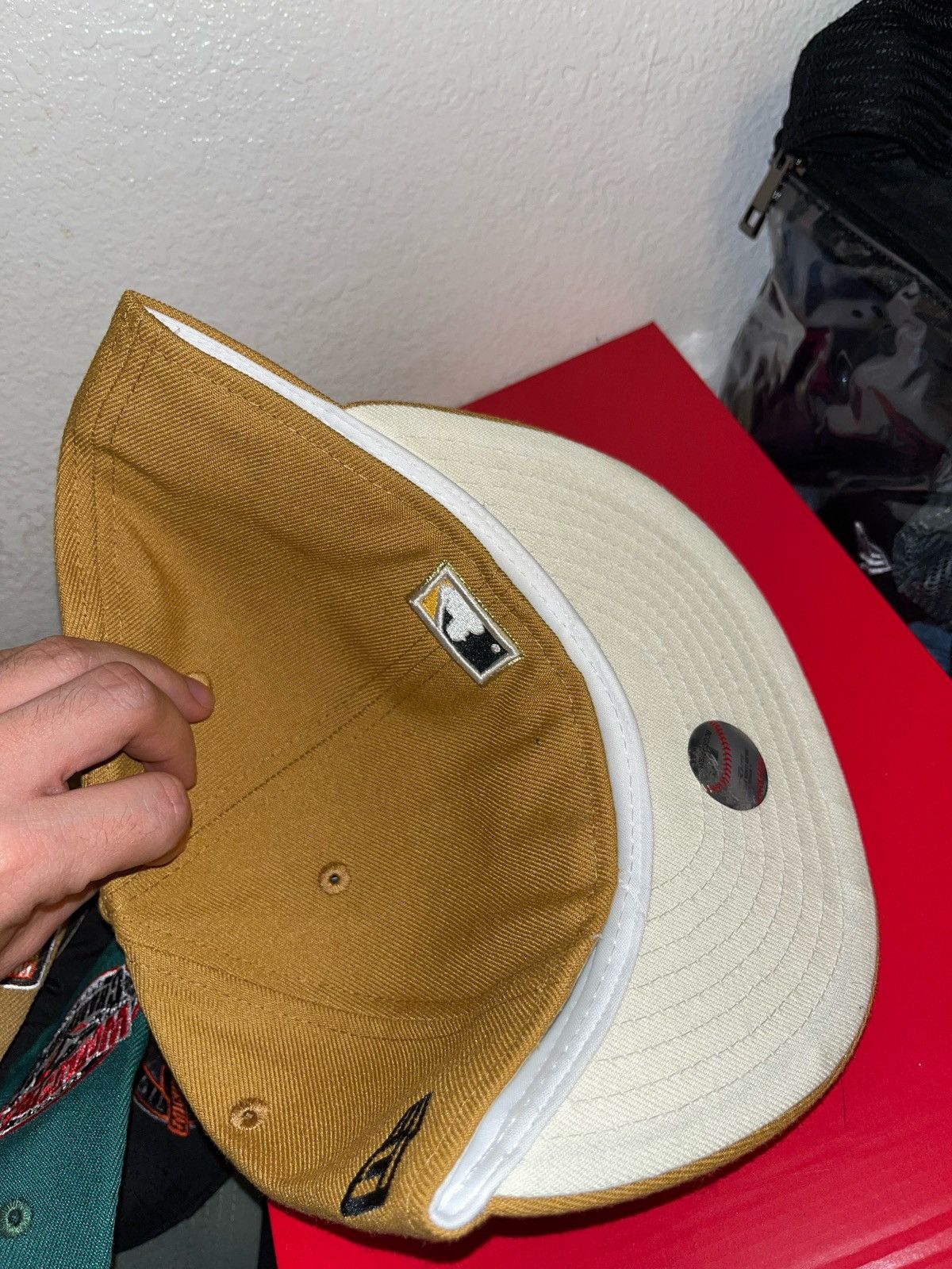 New Era New era fitted hat 7 1/8 Size ONE SIZE - 3 Thumbnail