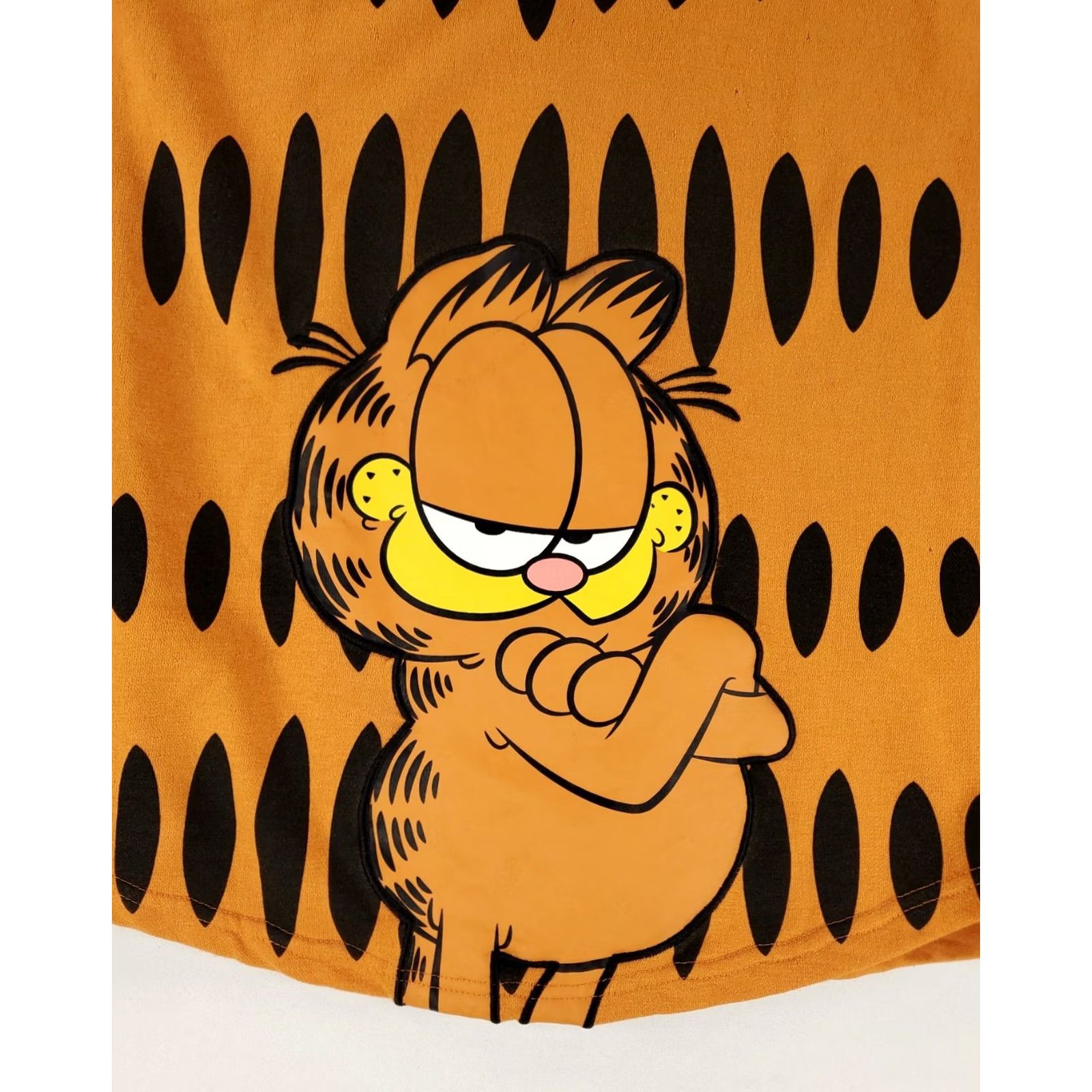 Hot Topic Hot Topic Garfield Shirt Hoodie Button Up Black Orange Mens L Multicolor Button Up Hoodie Mens L Garfield Shirt Hoodie Size US L / EU 52-54 / 3 - 7 Thumbnail