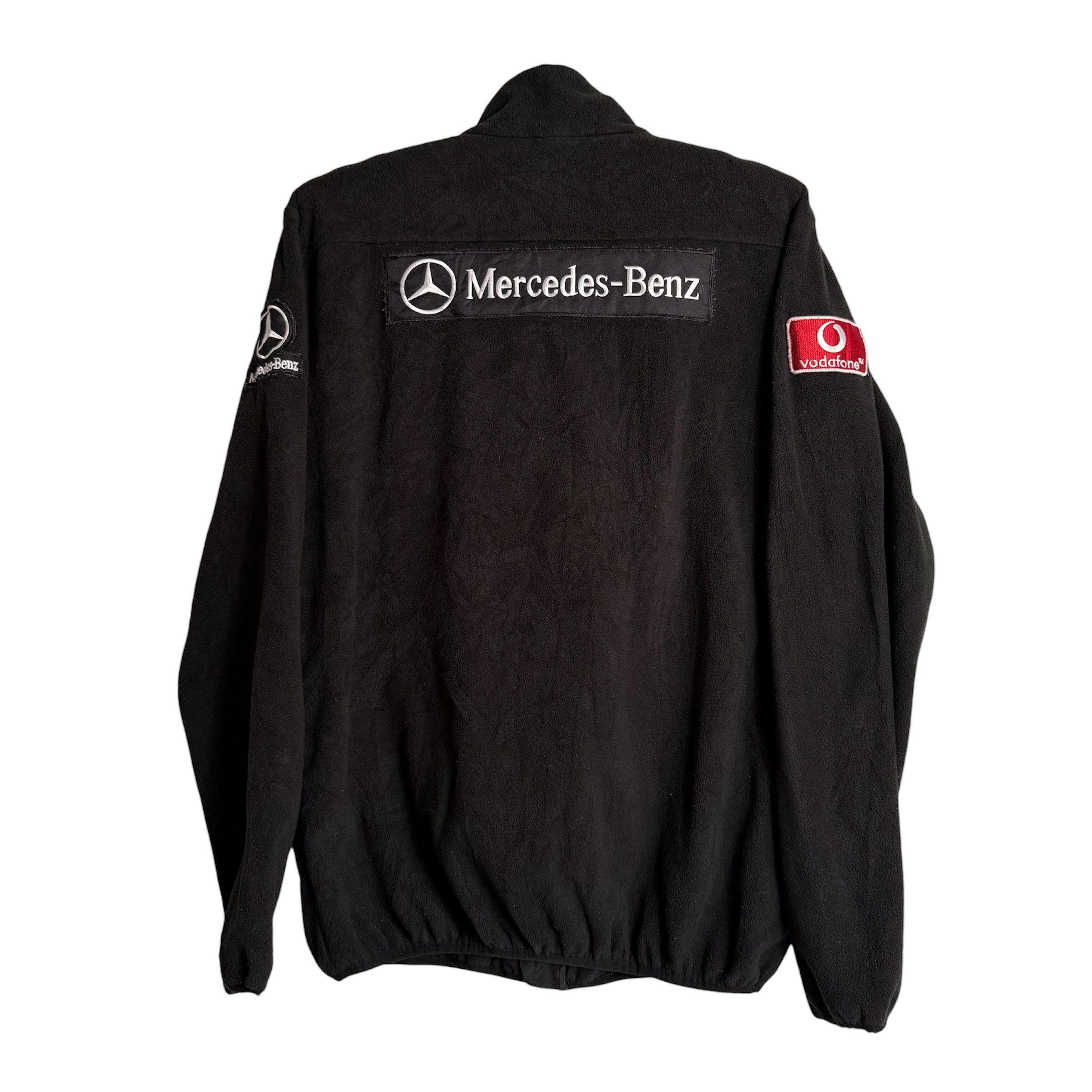 Mercedes-Benz 🔥RARE🔥Vintage Vodafone McLaren Mercedes-Benz Fleece Jacket Size US L / EU 52-54 / 3 - 5 Thumbnail