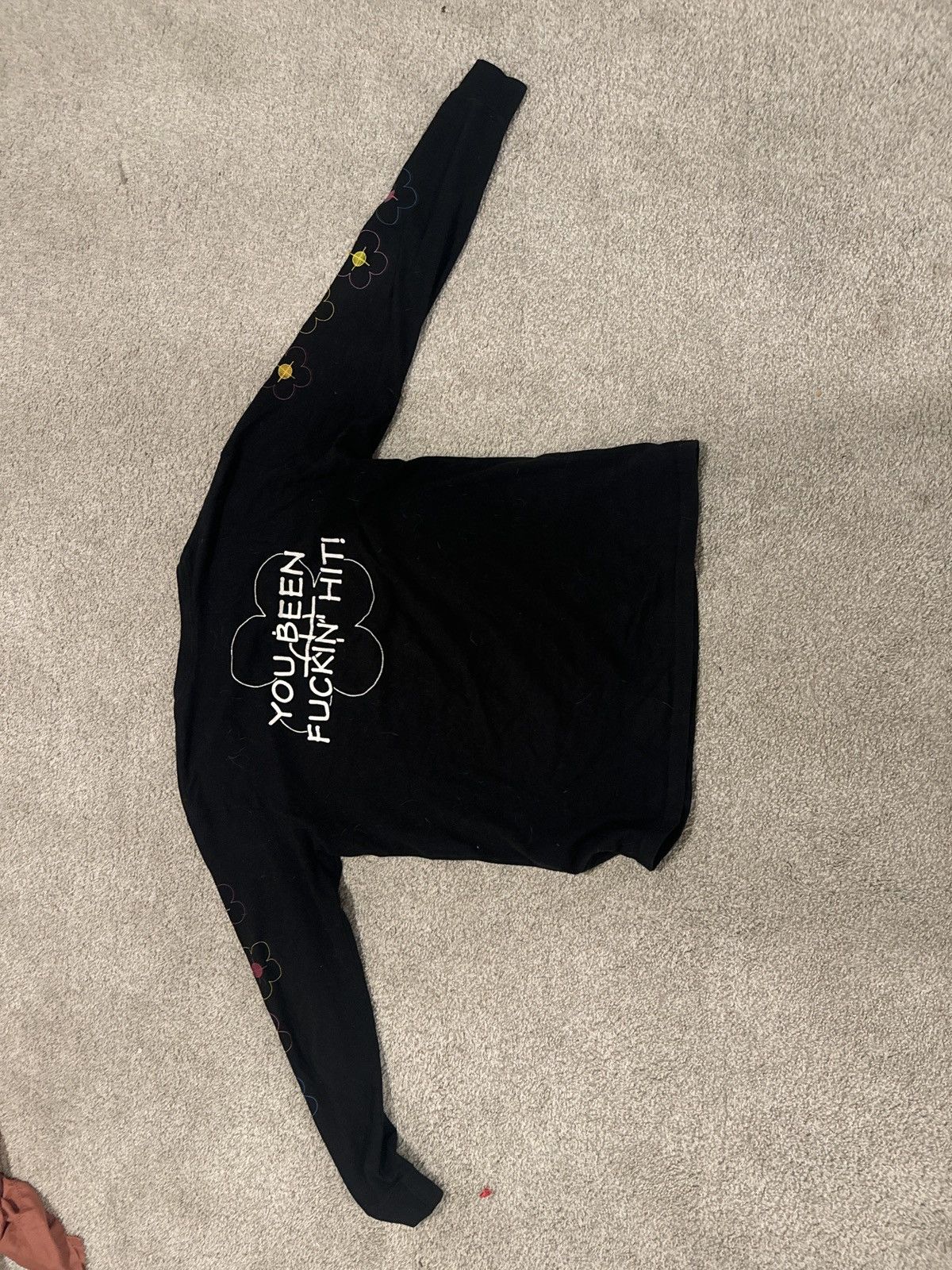 Supreme Been Hit LS Tee Black Men s Tops
